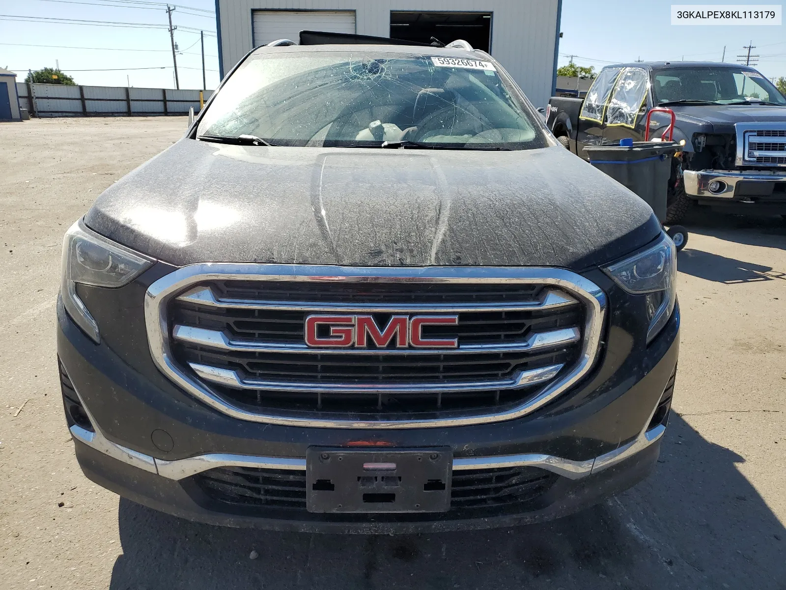 2019 GMC Terrain Slt VIN: 3GKALPEX8KL113179 Lot: 59326674