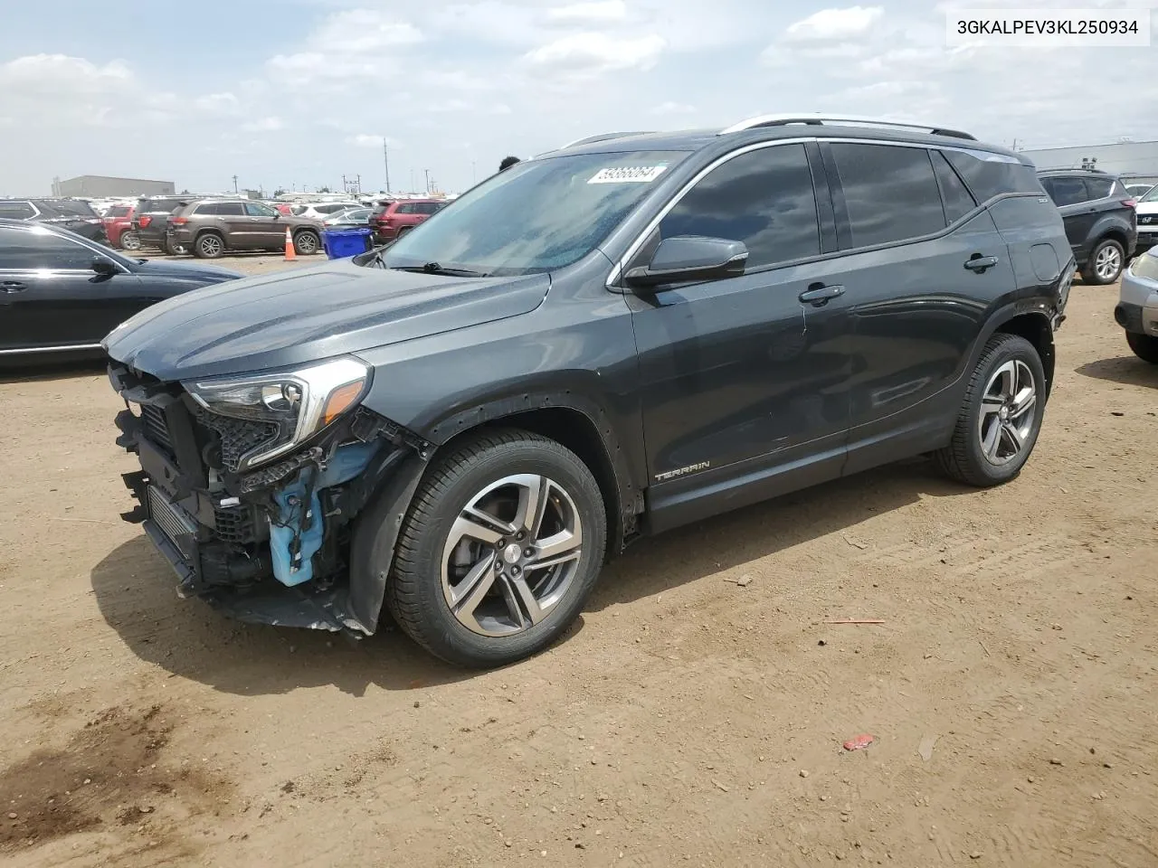 2019 GMC Terrain Slt VIN: 3GKALPEV3KL250934 Lot: 59366064