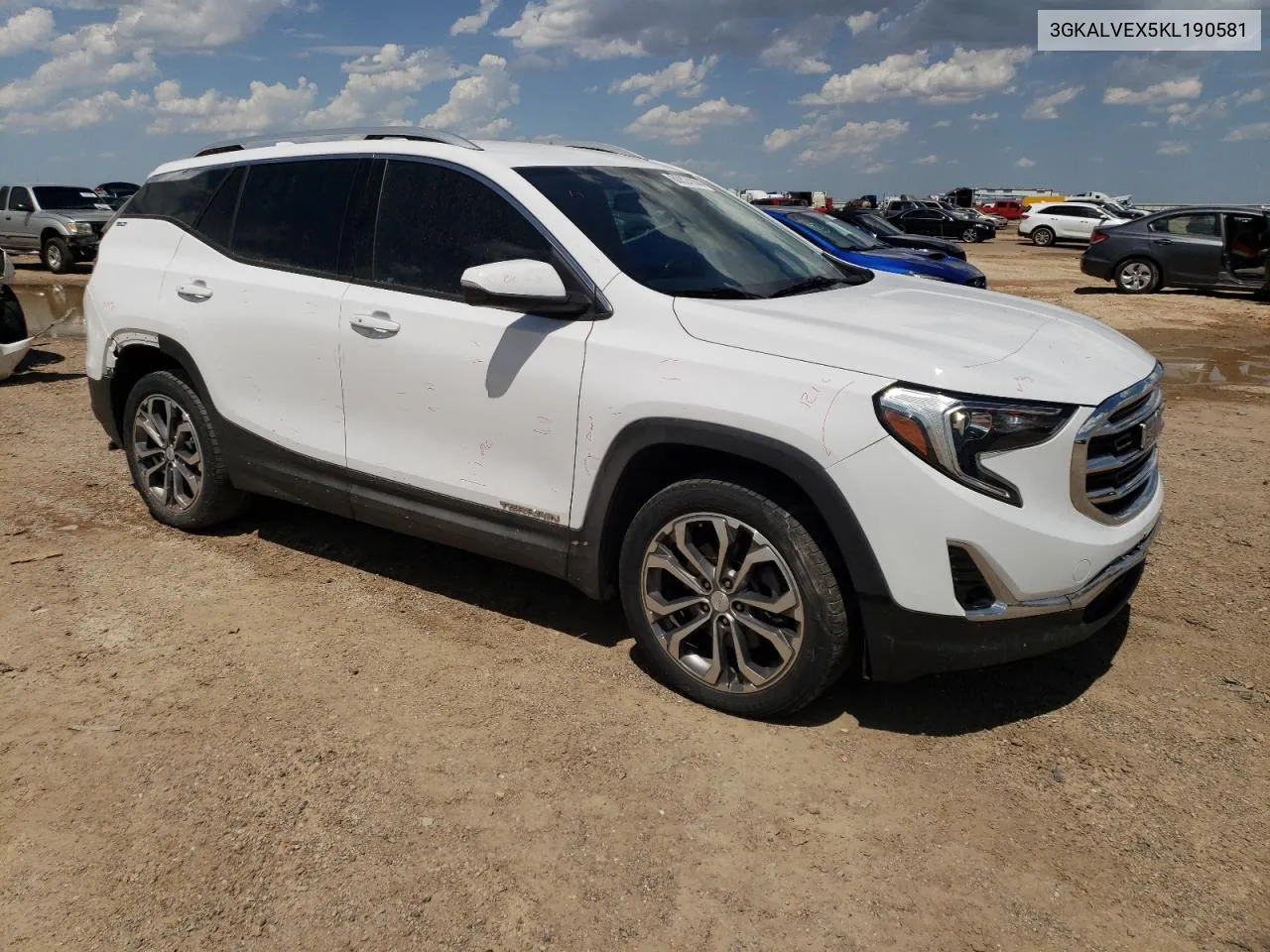 2019 GMC Terrain Slt VIN: 3GKALVEX5KL190581 Lot: 60824144