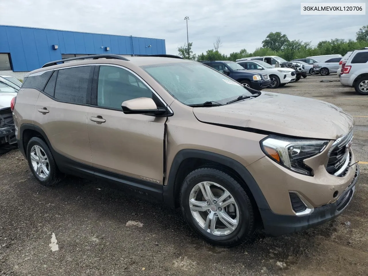 2019 GMC Terrain Sle VIN: 3GKALMEV0KL120706 Lot: 61423674