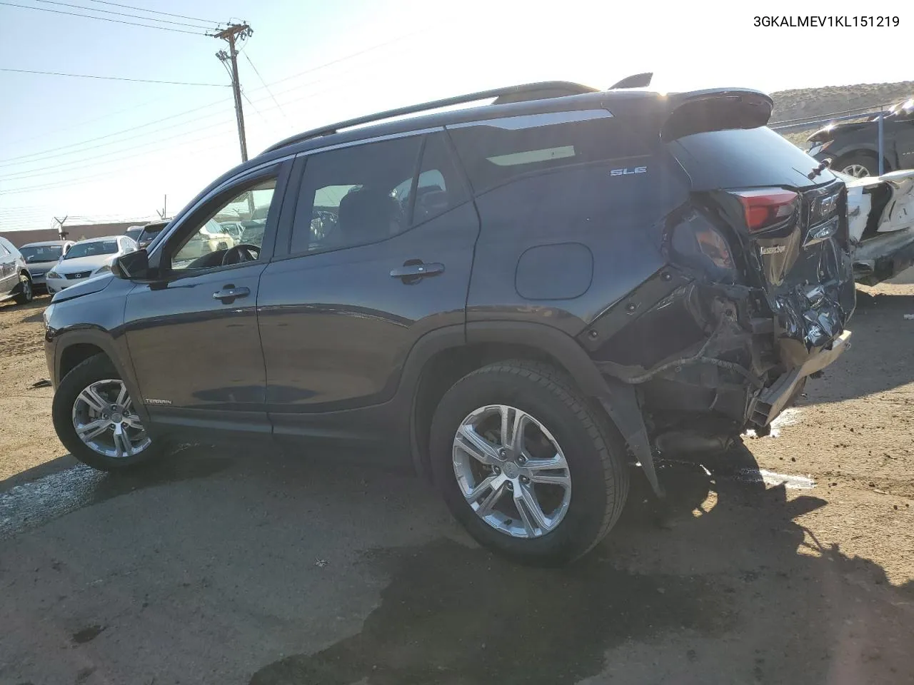 3GKALMEV1KL151219 2019 GMC Terrain Sle