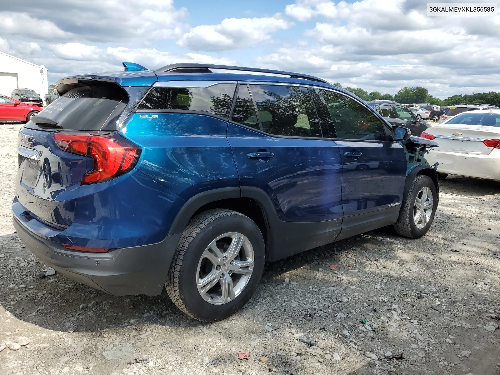 2019 GMC Terrain Sle VIN: 3GKALMEVXKL356585 Lot: 62881444