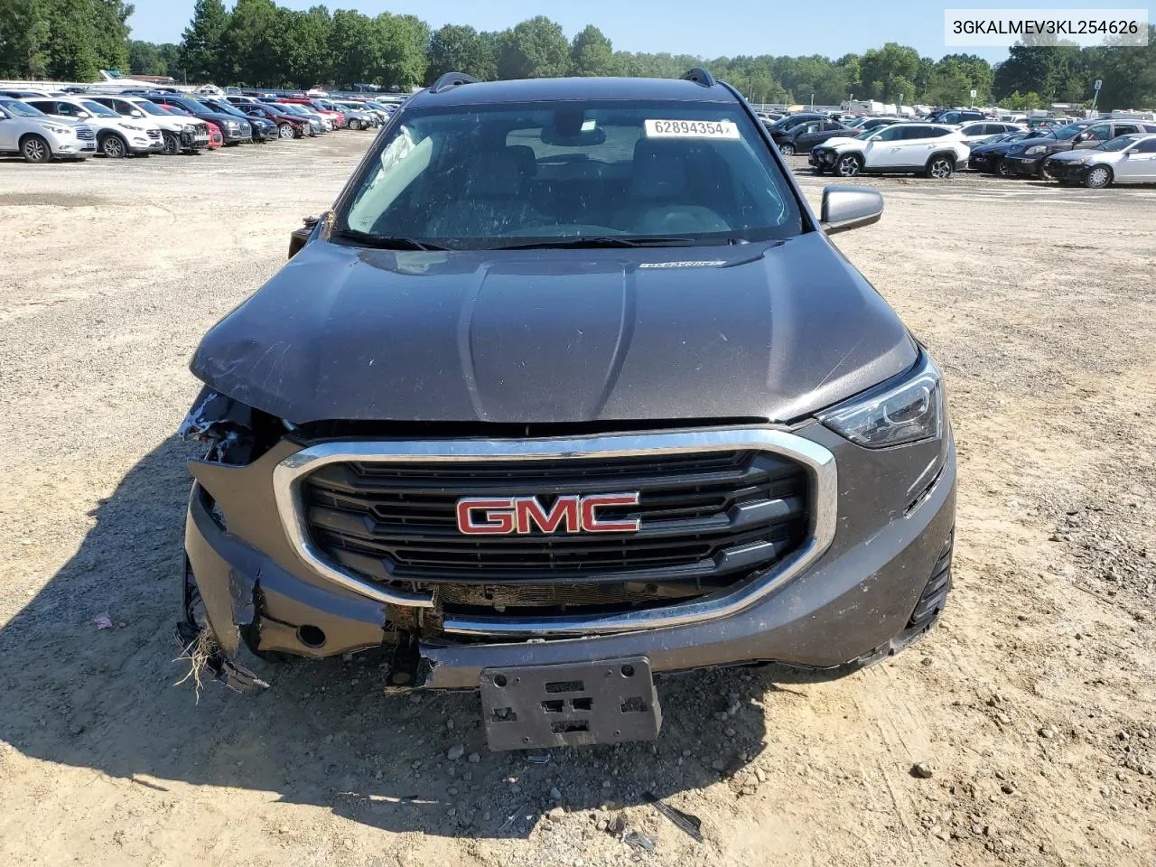 2019 GMC Terrain Sle VIN: 3GKALMEV3KL254626 Lot: 62894354