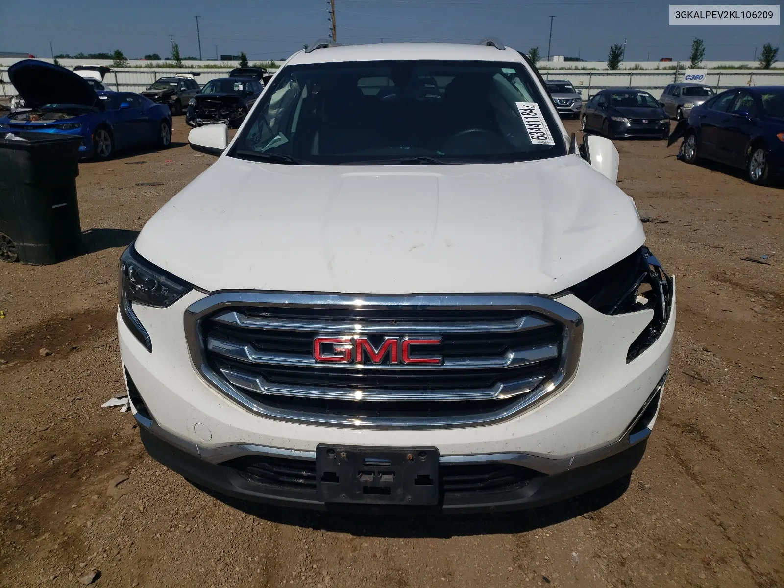 3GKALPEV2KL106209 2019 GMC Terrain Slt