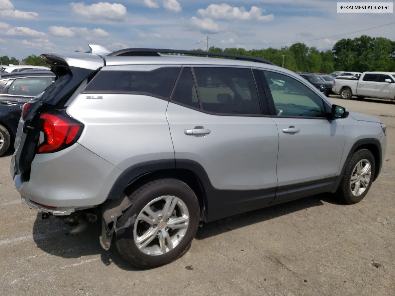 3GKALMEV0KL352691 2019 GMC Terrain Sle