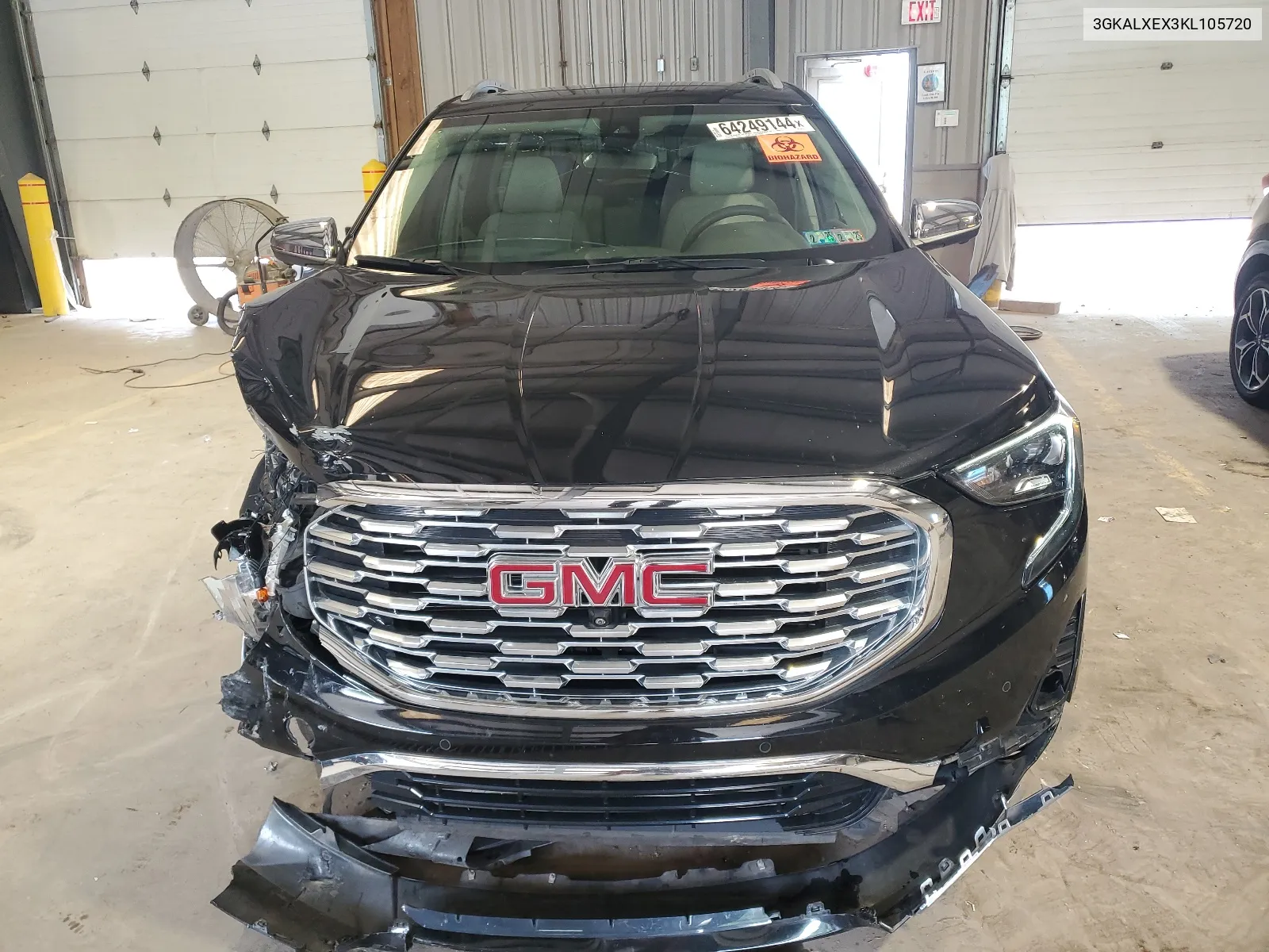 2019 GMC Terrain Denali VIN: 3GKALXEX3KL105720 Lot: 64249144