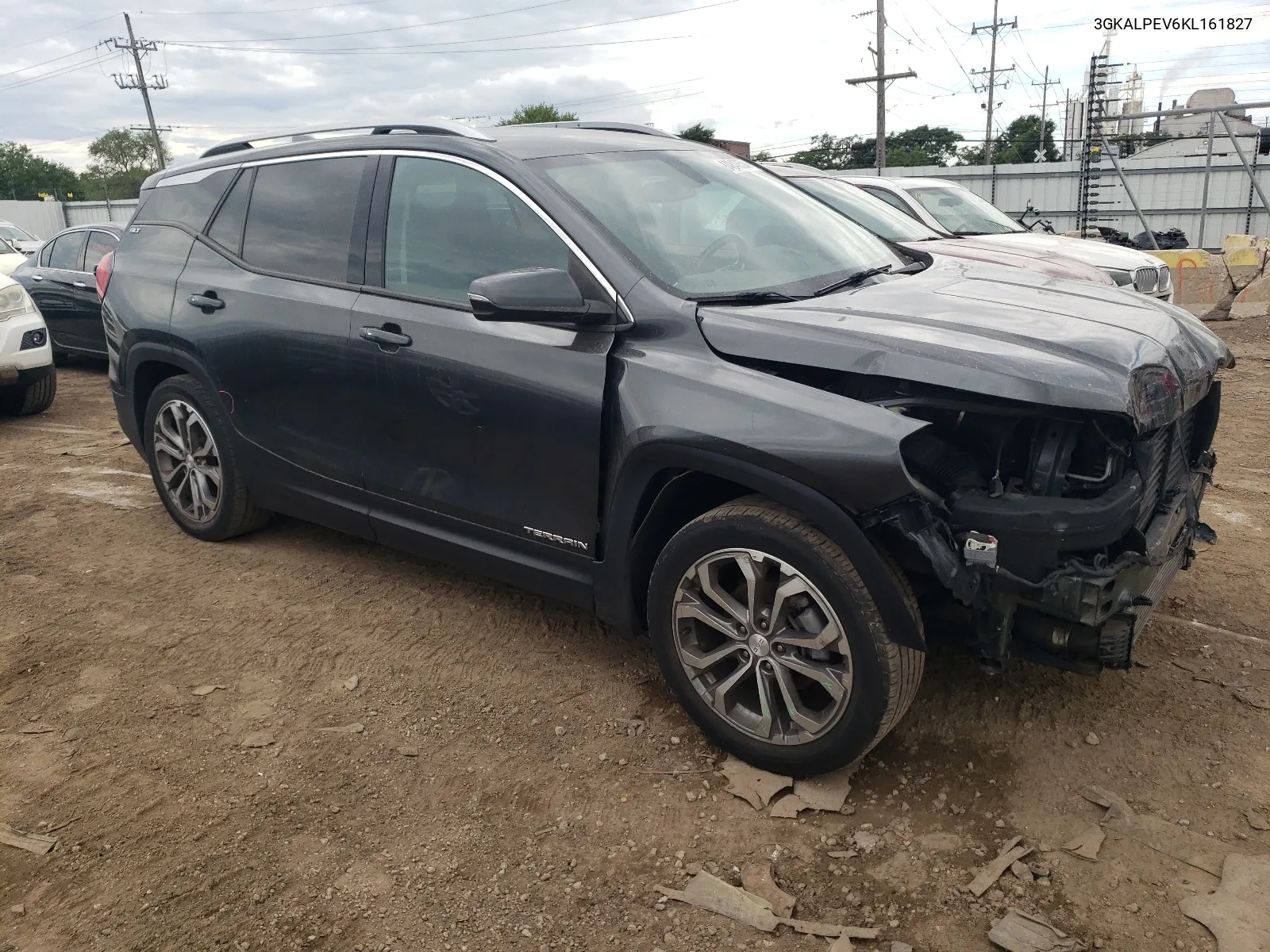 2019 GMC Terrain Slt VIN: 3GKALPEV6KL161827 Lot: 64840534