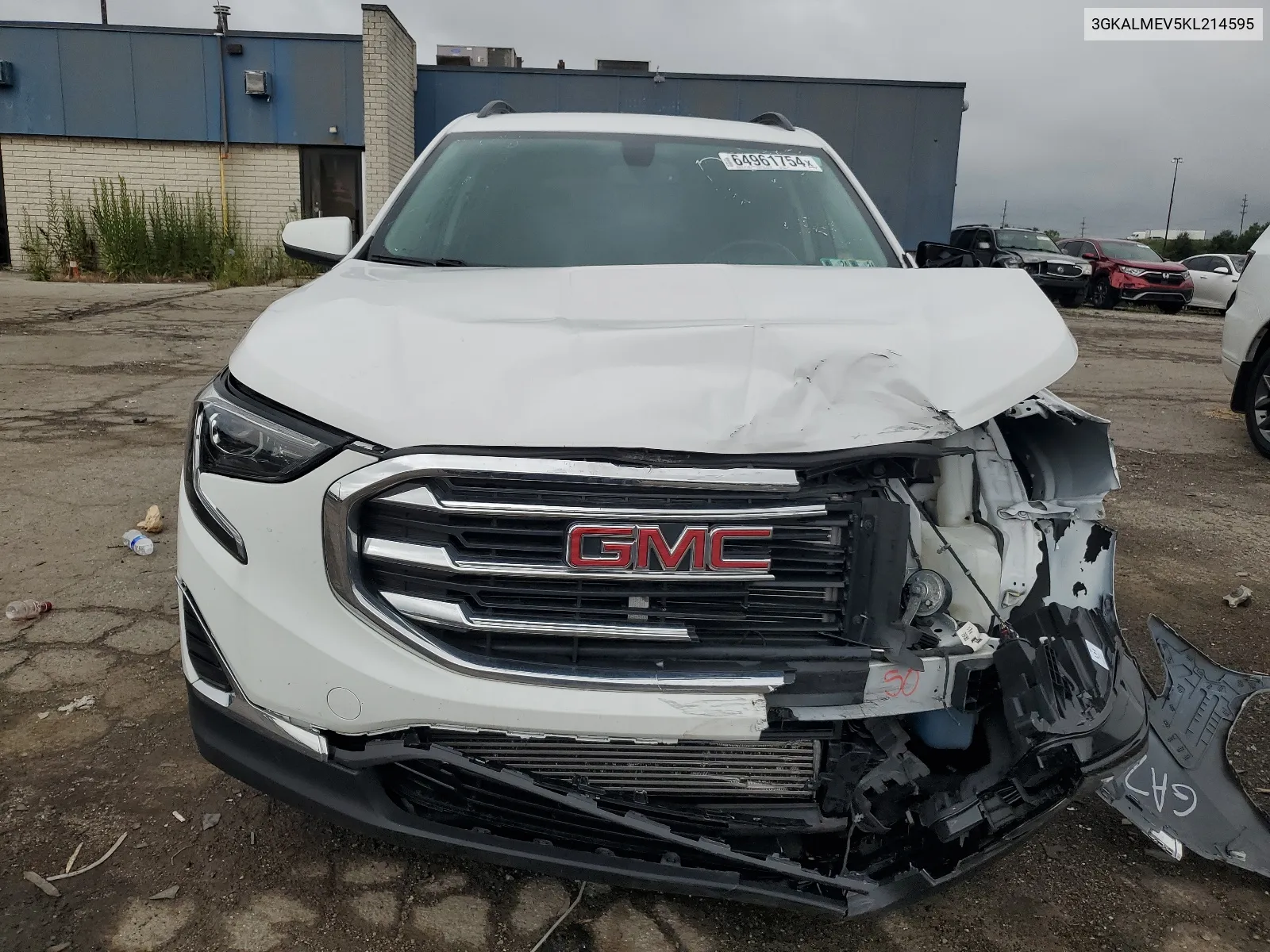 3GKALMEV5KL214595 2019 GMC Terrain Sle