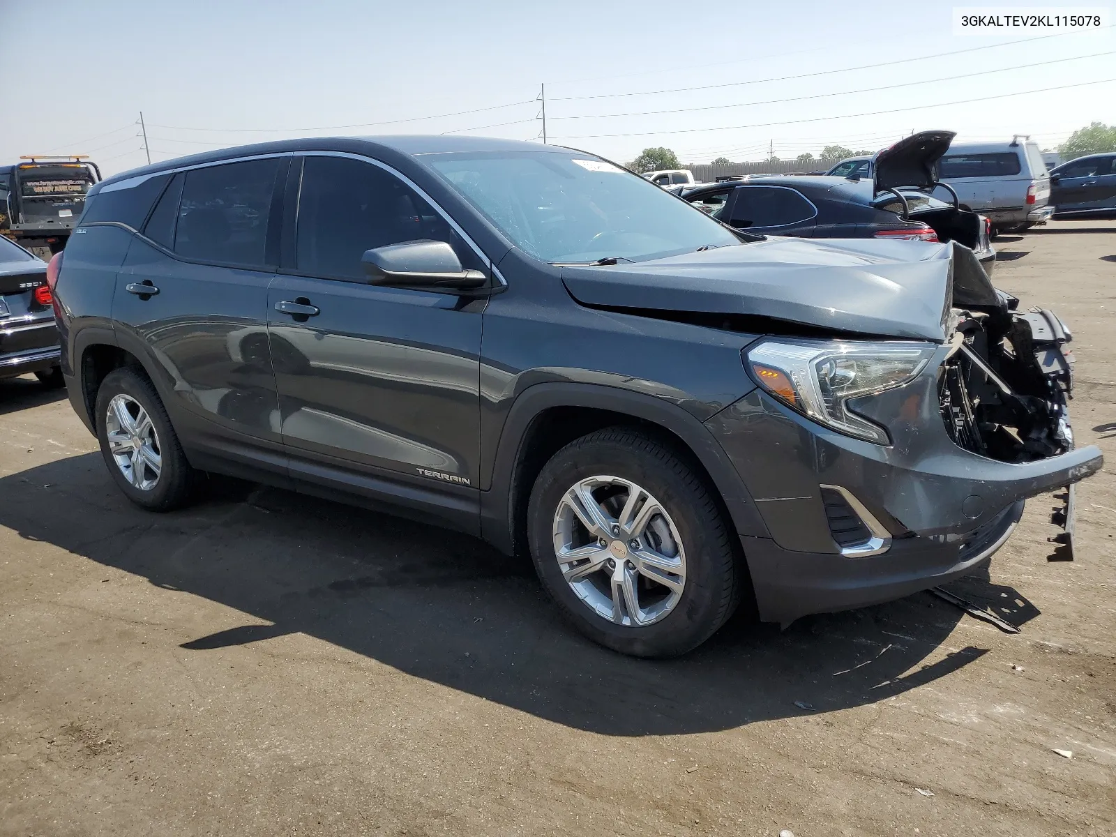 2019 GMC Terrain Sle VIN: 3GKALTEV2KL115078 Lot: 65549794