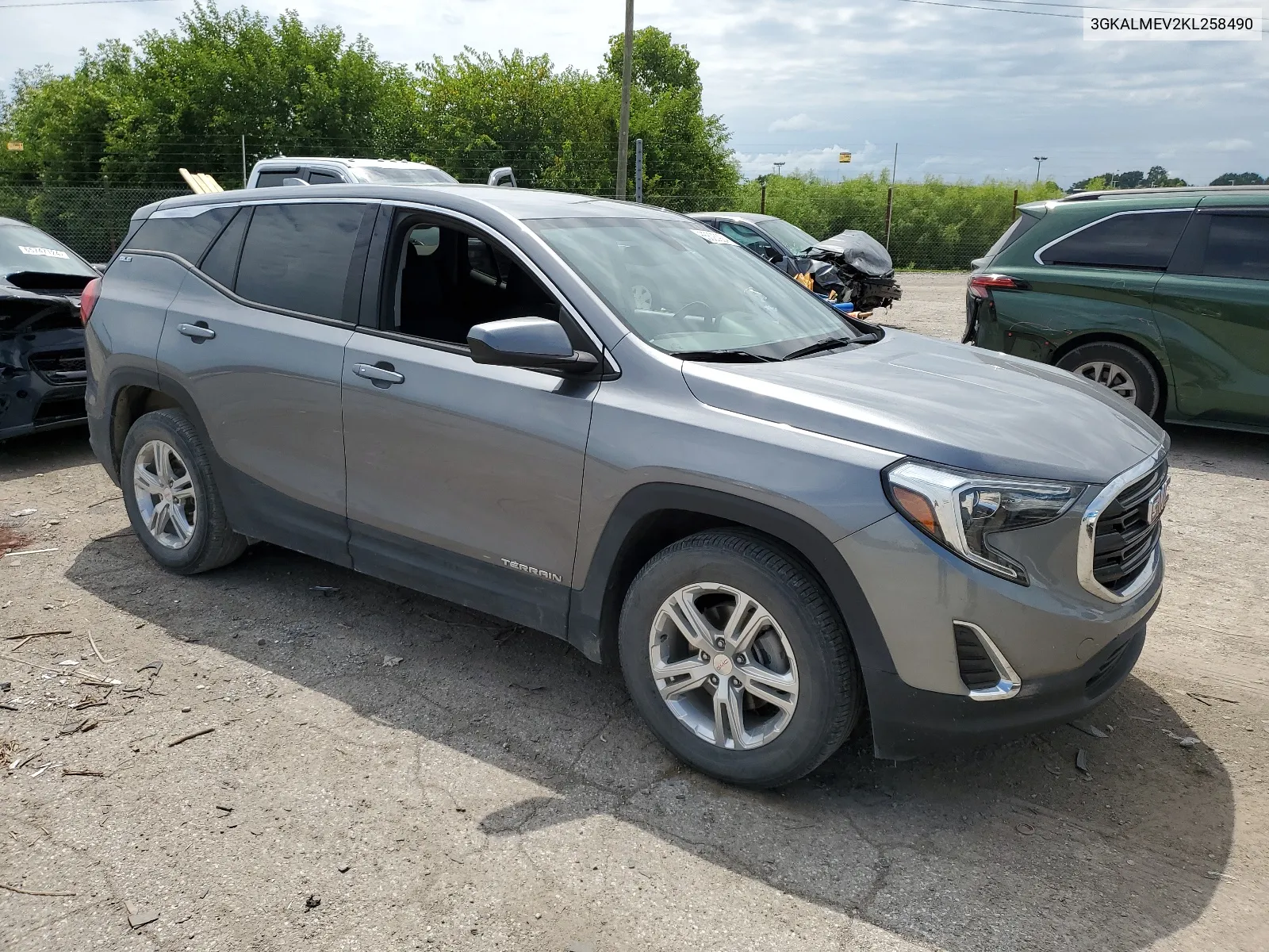 3GKALMEV2KL258490 2019 GMC Terrain Sle