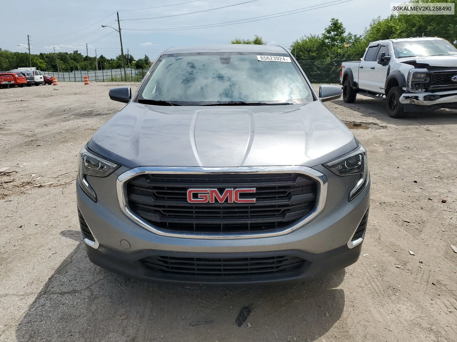 2019 GMC Terrain Sle VIN: 3GKALMEV2KL258490 Lot: 65623924