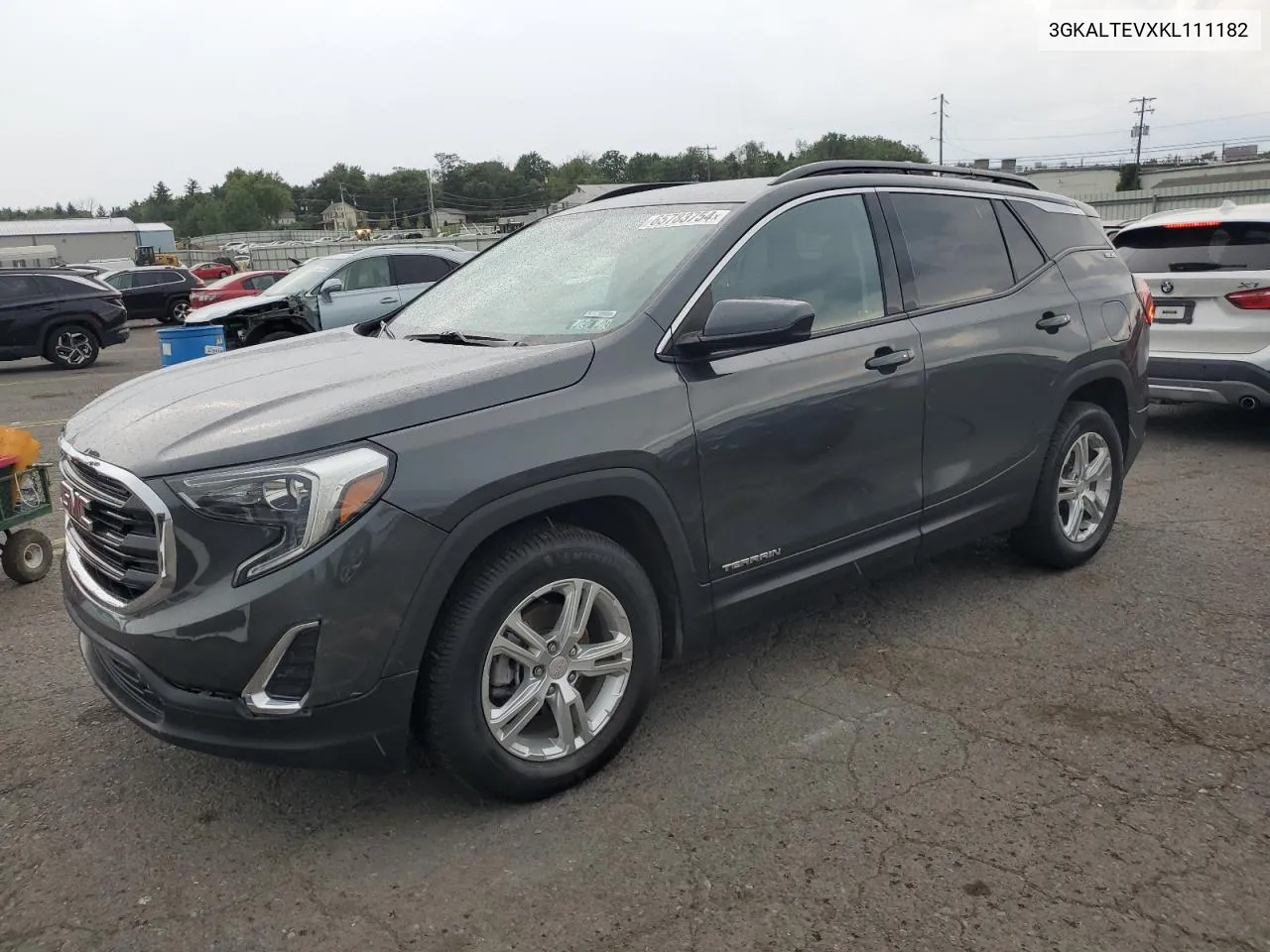 2019 GMC Terrain Sle VIN: 3GKALTEVXKL111182 Lot: 65783754