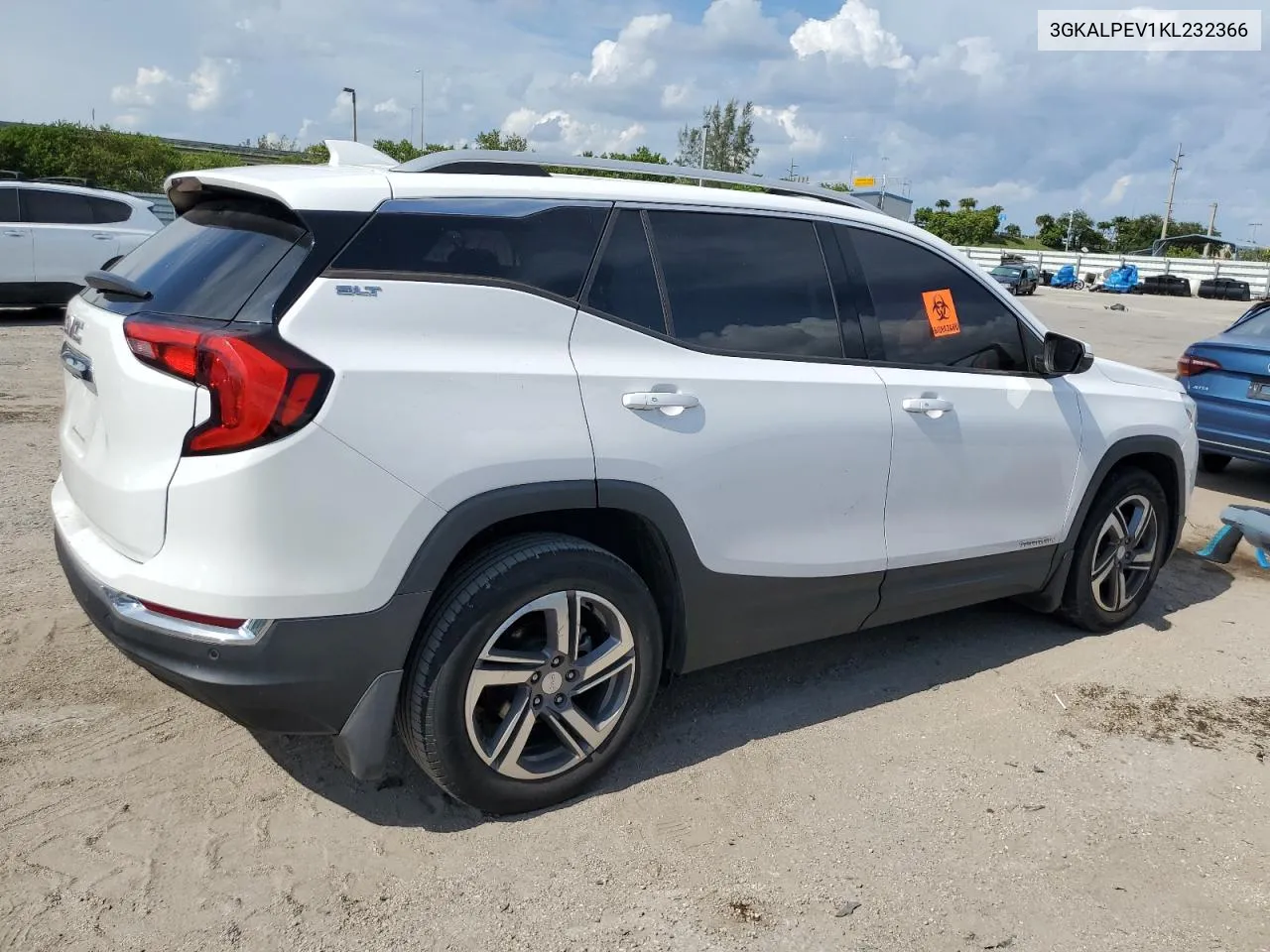 2019 GMC Terrain Slt VIN: 3GKALPEV1KL232366 Lot: 65916944