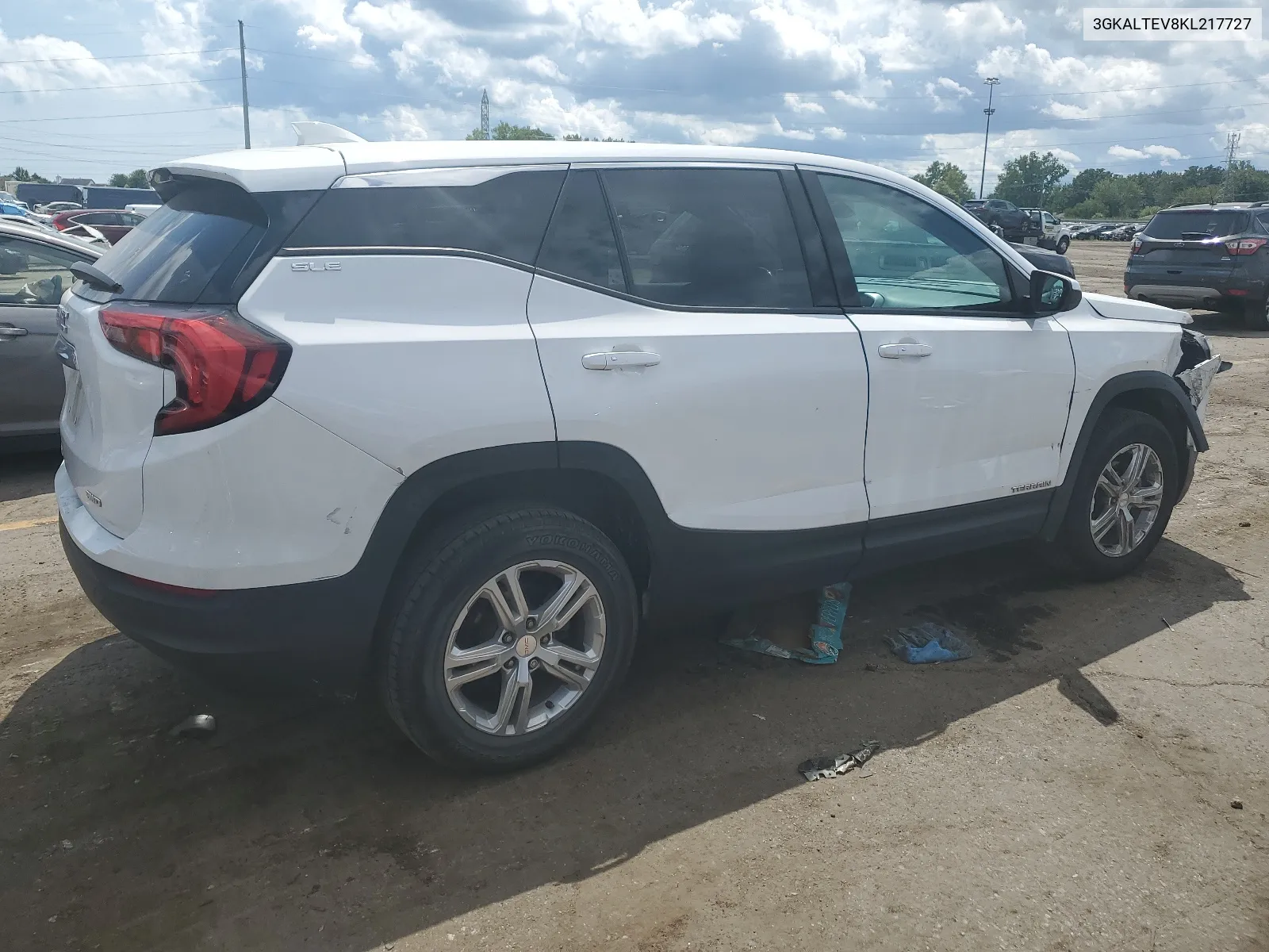 2019 GMC Terrain Sle VIN: 3GKALTEV8KL217727 Lot: 66107844