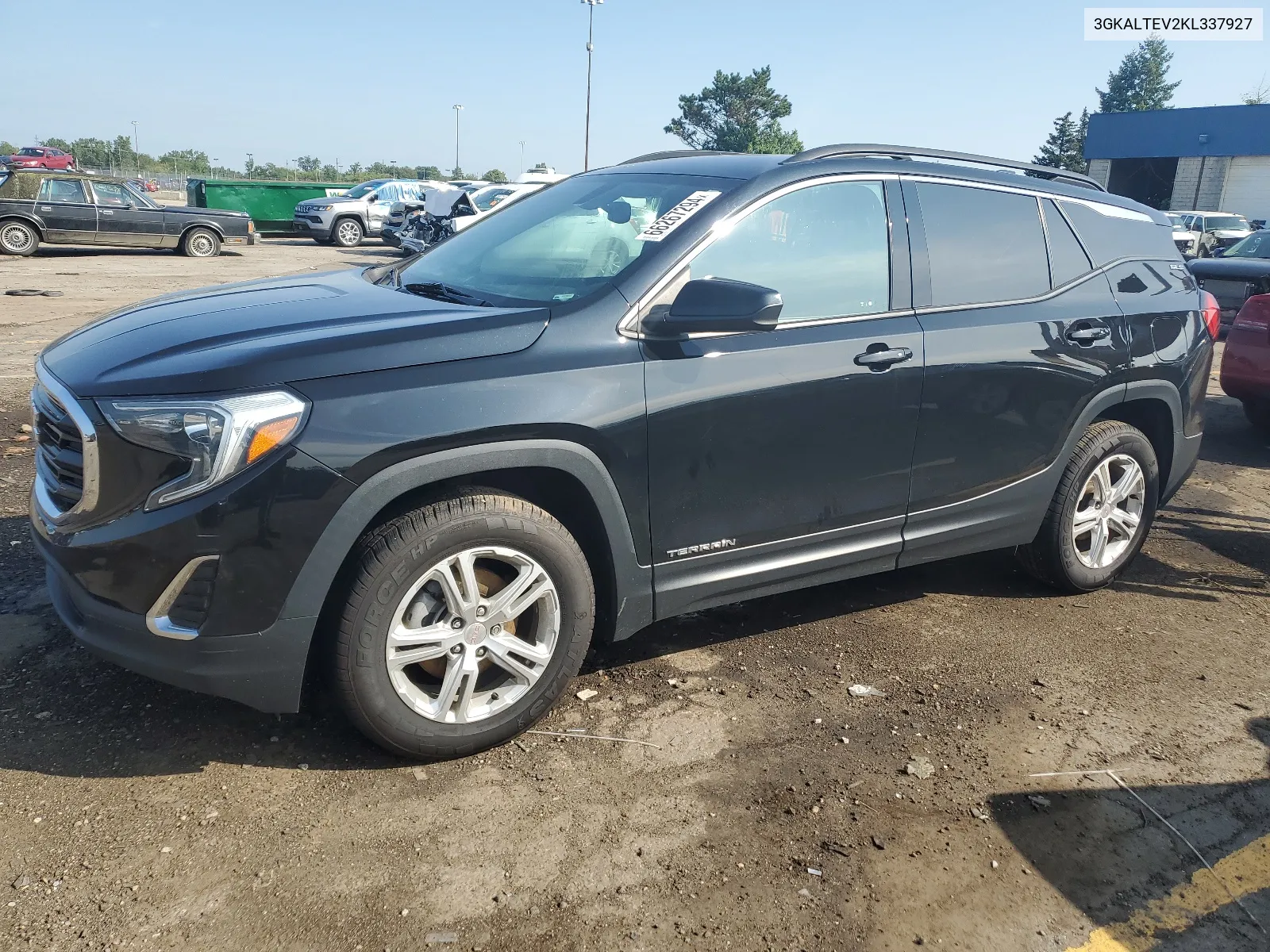 2019 GMC Terrain Sle VIN: 3GKALTEV2KL337927 Lot: 66267294