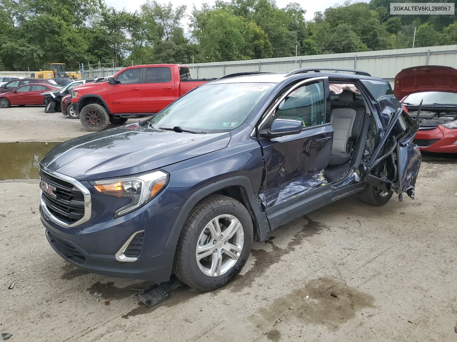 2019 GMC Terrain Sle VIN: 3GKALTEV6KL288067 Lot: 66290294