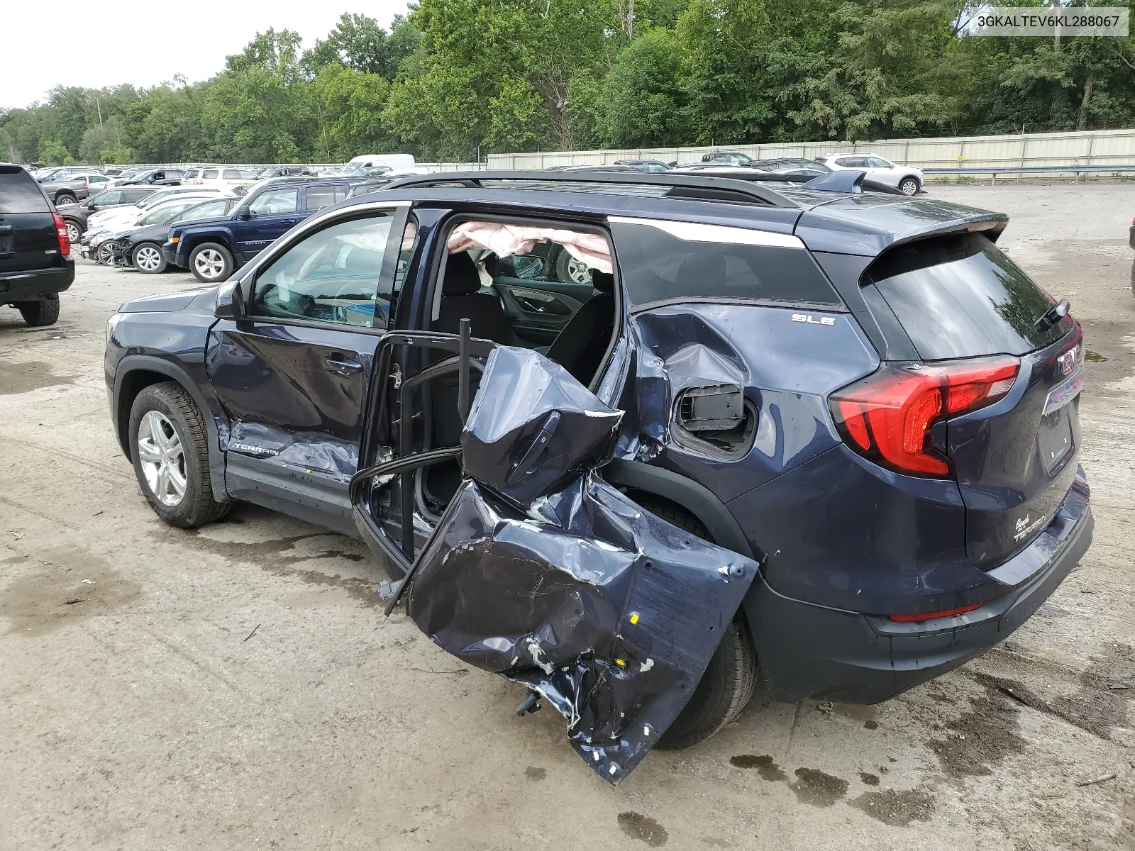 2019 GMC Terrain Sle VIN: 3GKALTEV6KL288067 Lot: 66290294