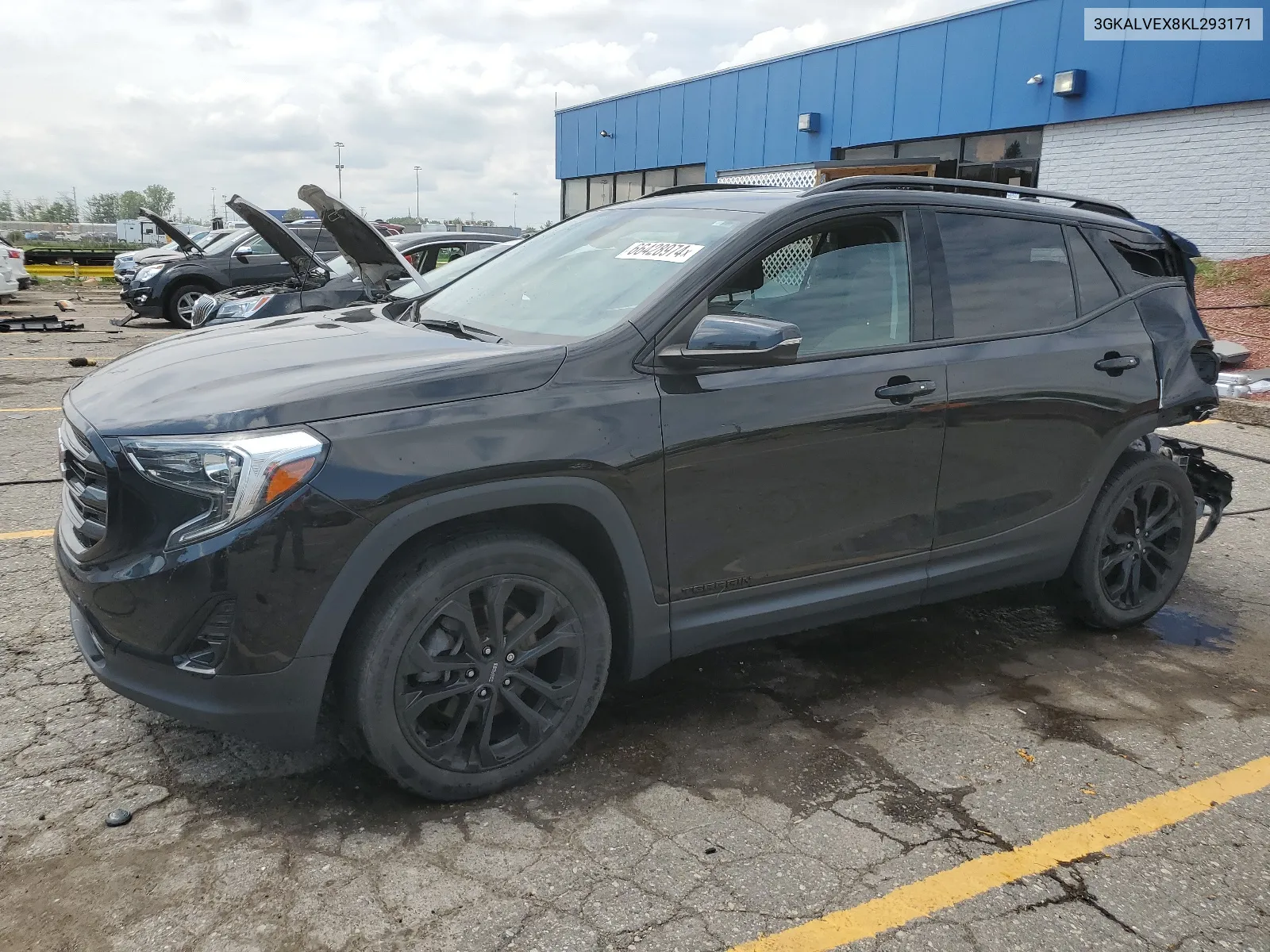 2019 GMC Terrain Slt VIN: 3GKALVEX8KL293171 Lot: 66428974