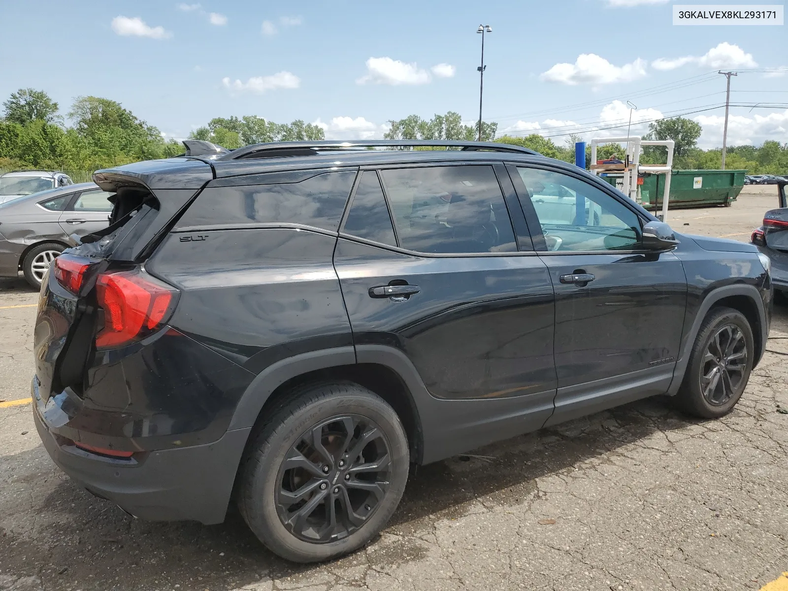 2019 GMC Terrain Slt VIN: 3GKALVEX8KL293171 Lot: 66428974