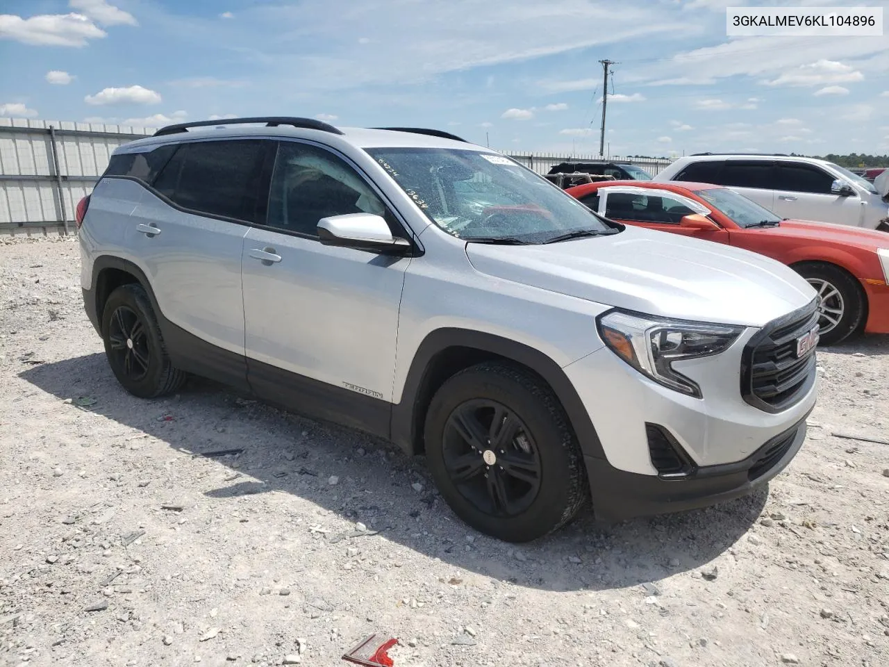 2019 GMC Terrain Sle VIN: 3GKALMEV6KL104896 Lot: 66516434