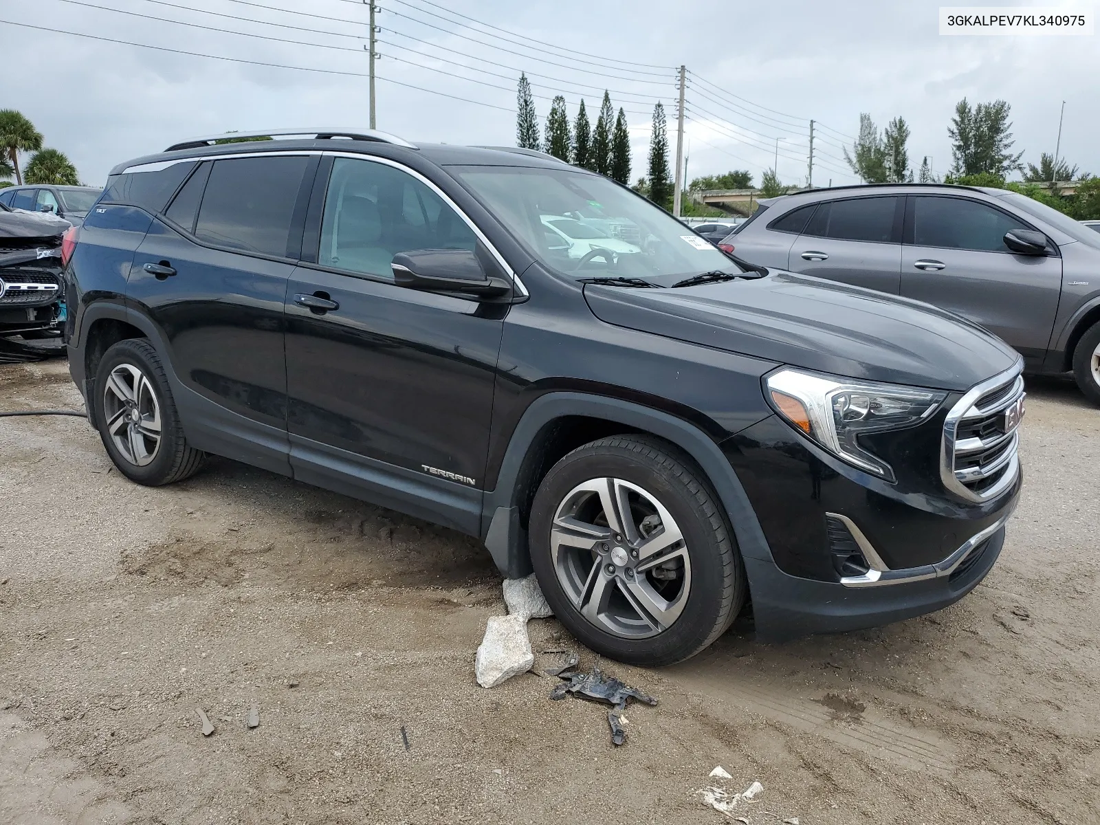 2019 GMC Terrain Slt VIN: 3GKALPEV7KL340975 Lot: 66611744