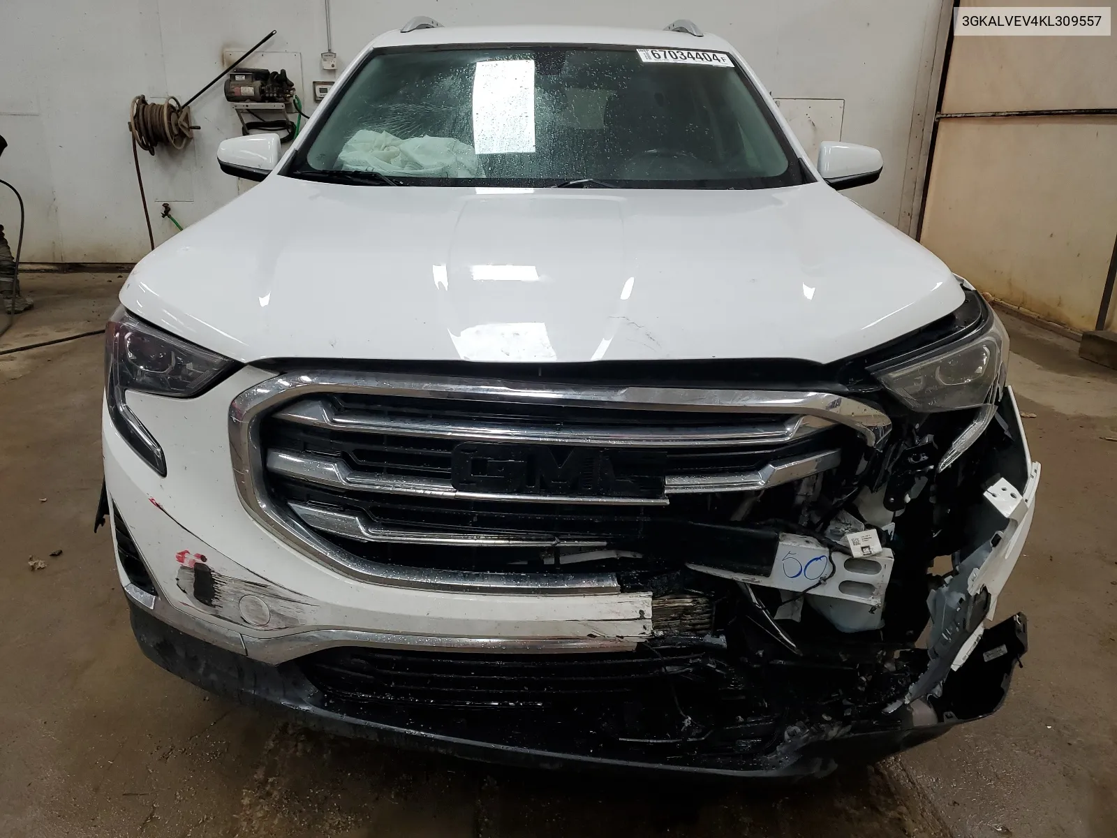 2019 GMC Terrain Slt VIN: 3GKALVEV4KL309557 Lot: 67034404