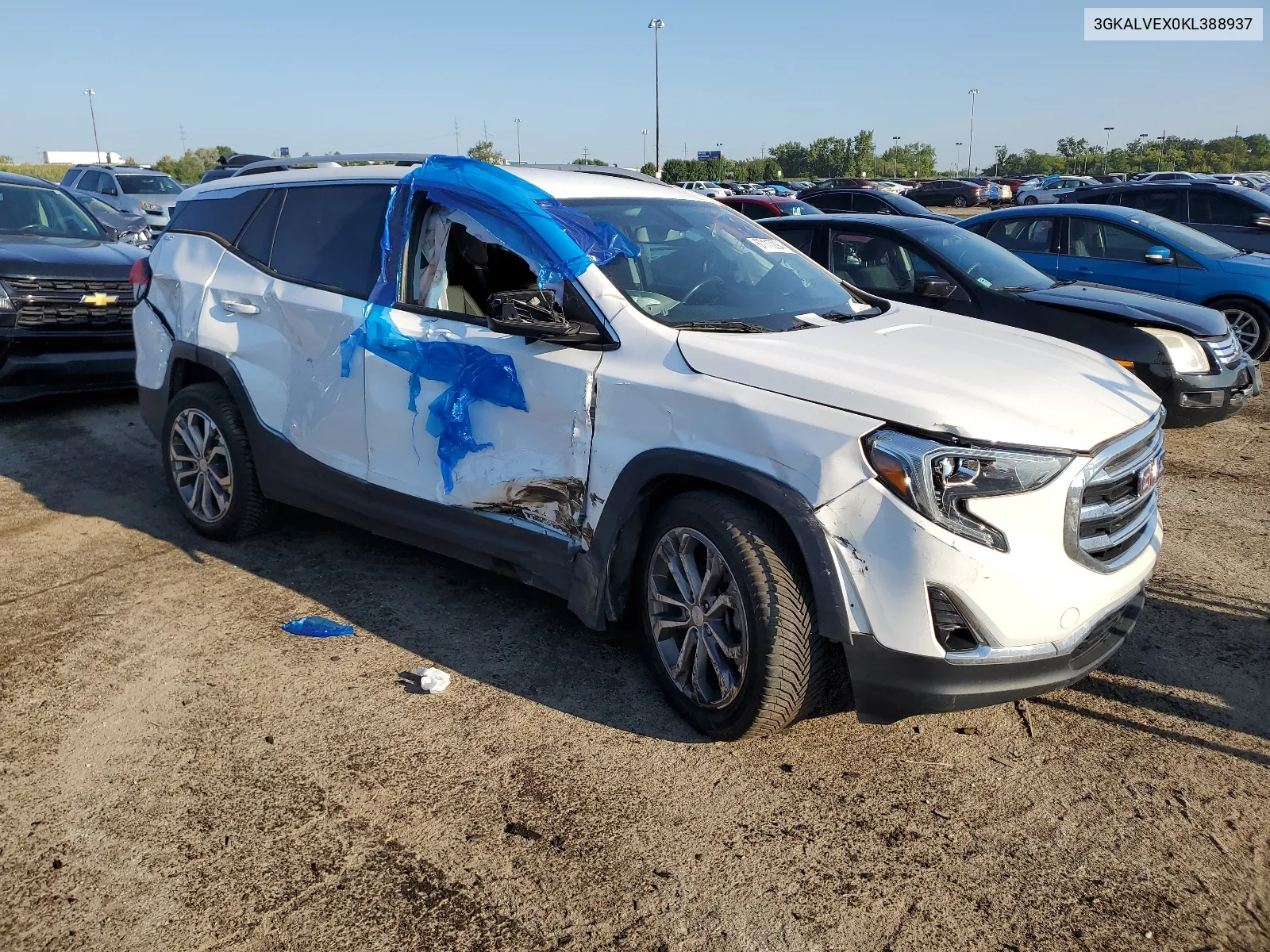 2019 GMC Terrain Slt VIN: 3GKALVEX0KL388937 Lot: 67117294