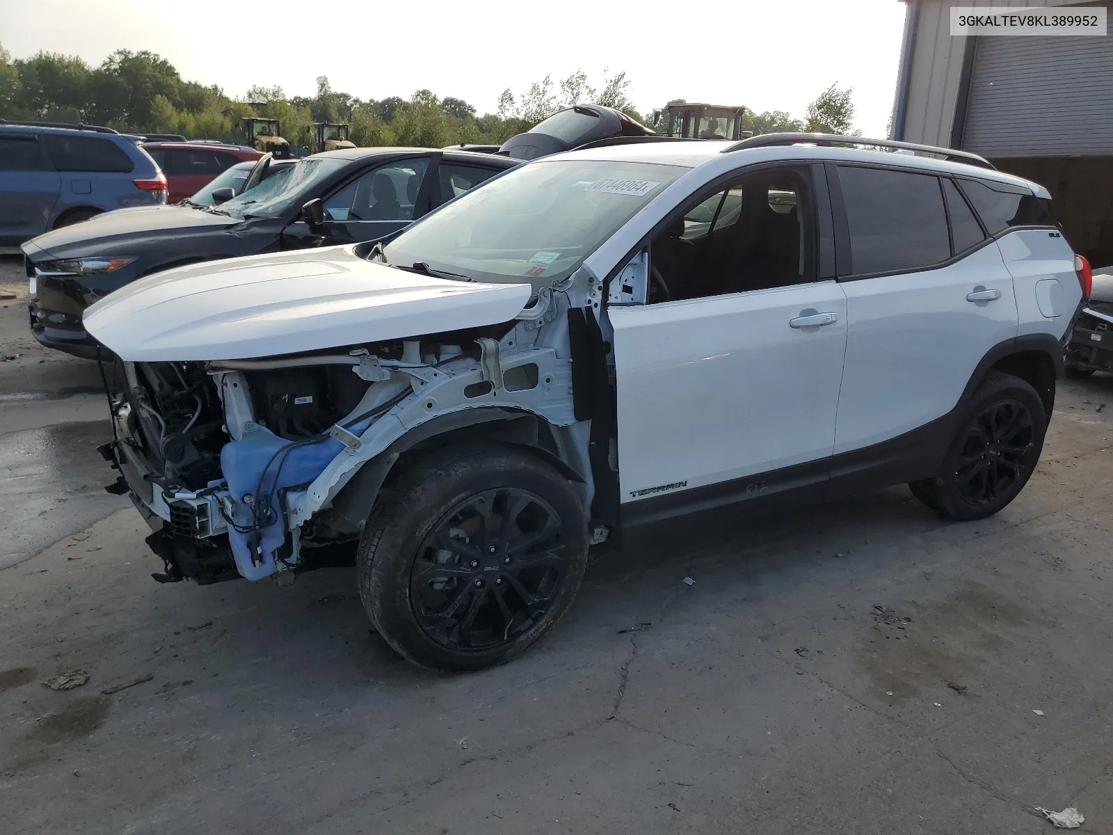 3GKALTEV8KL389952 2019 GMC Terrain Sle