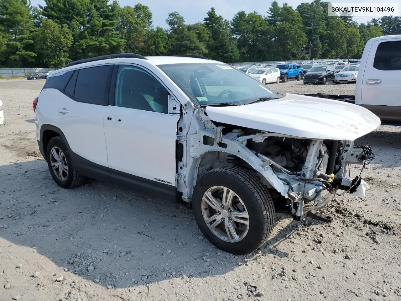 2019 GMC Terrain Sle VIN: 3GKALTEV9KL104496 Lot: 67625874