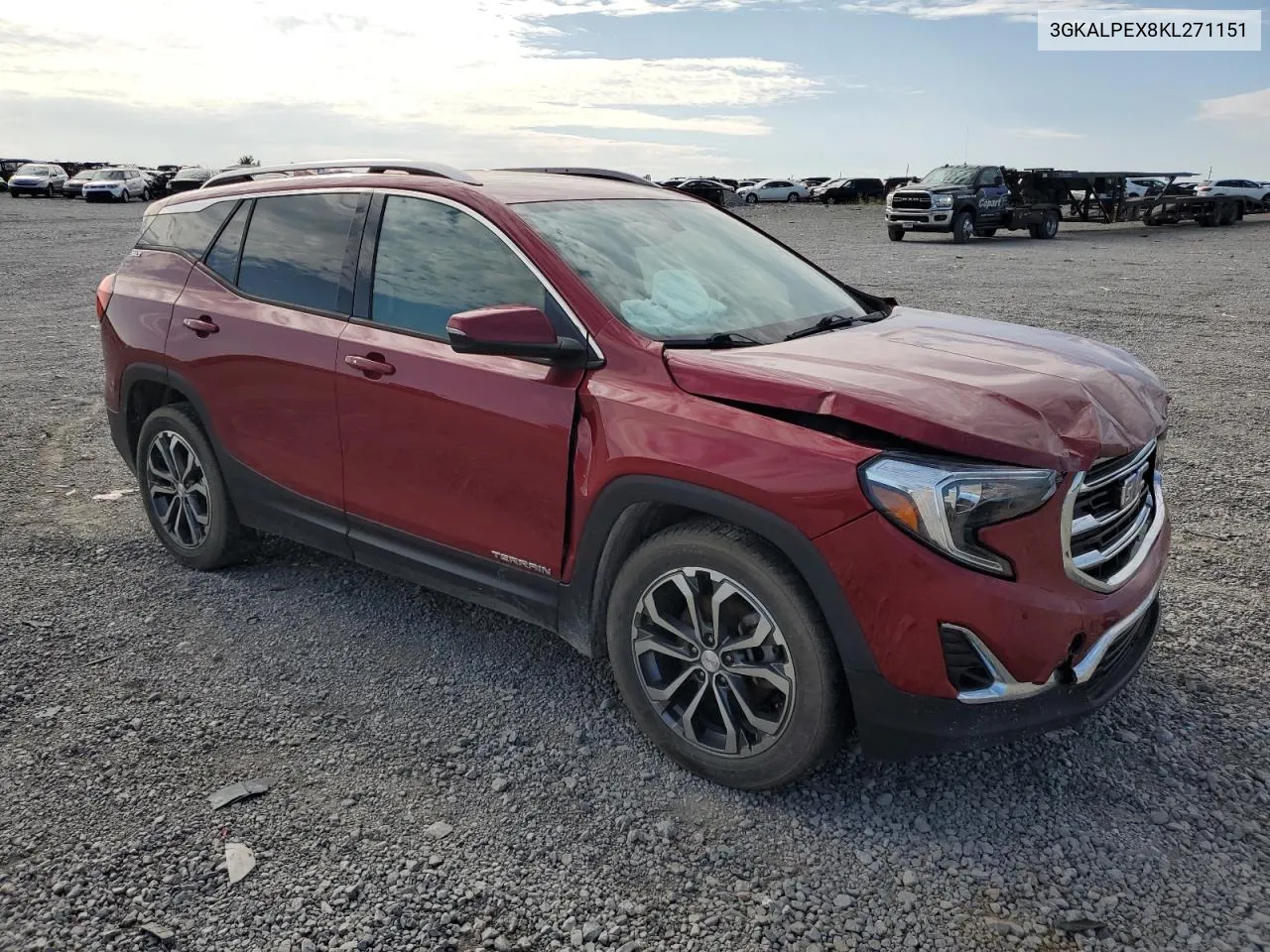 2019 GMC Terrain Slt VIN: 3GKALPEX8KL271151 Lot: 67713784