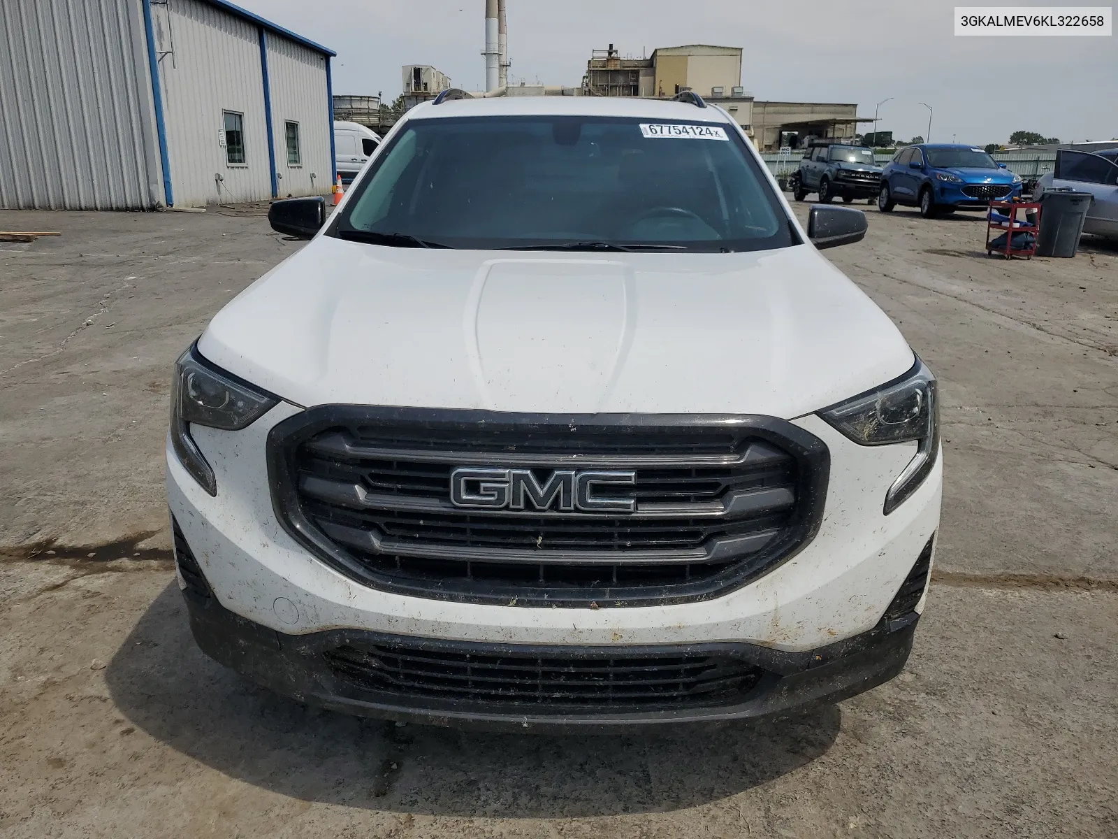 3GKALMEV6KL322658 2019 GMC Terrain Sle