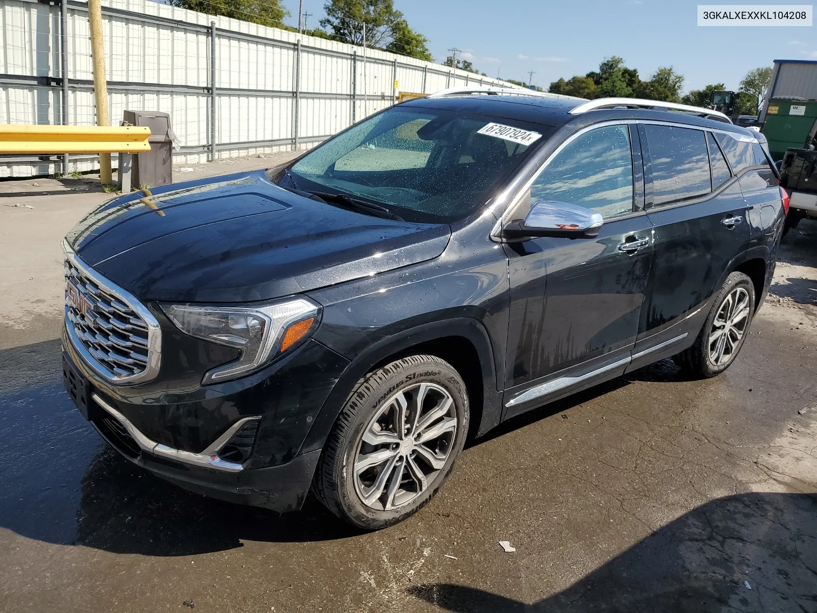 3GKALXEXXKL104208 2019 GMC Terrain Denali