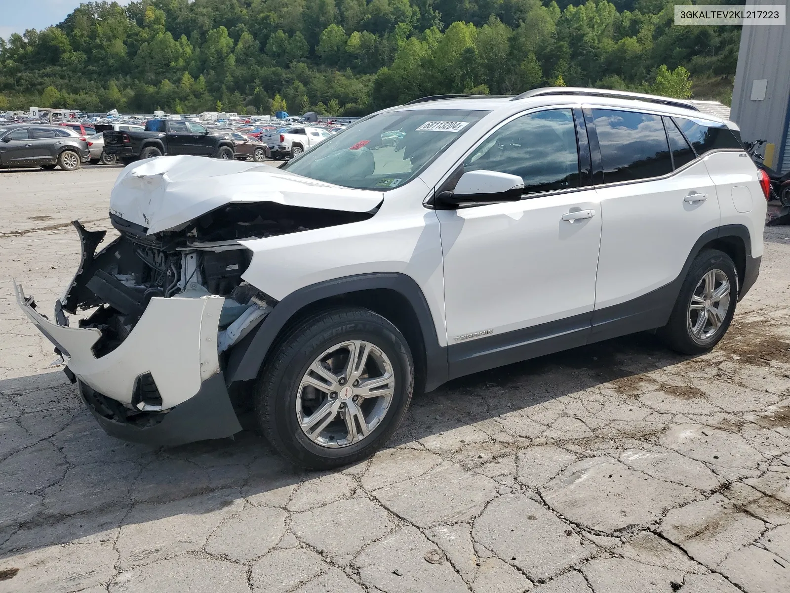 2019 GMC Terrain Sle VIN: 3GKALTEV2KL217223 Lot: 68113204