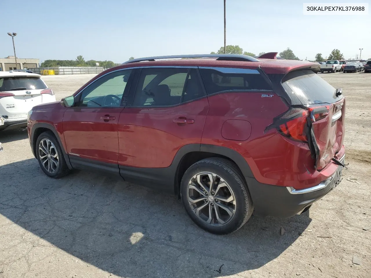 2019 GMC Terrain Slt VIN: 3GKALPEX7KL376988 Lot: 68133944