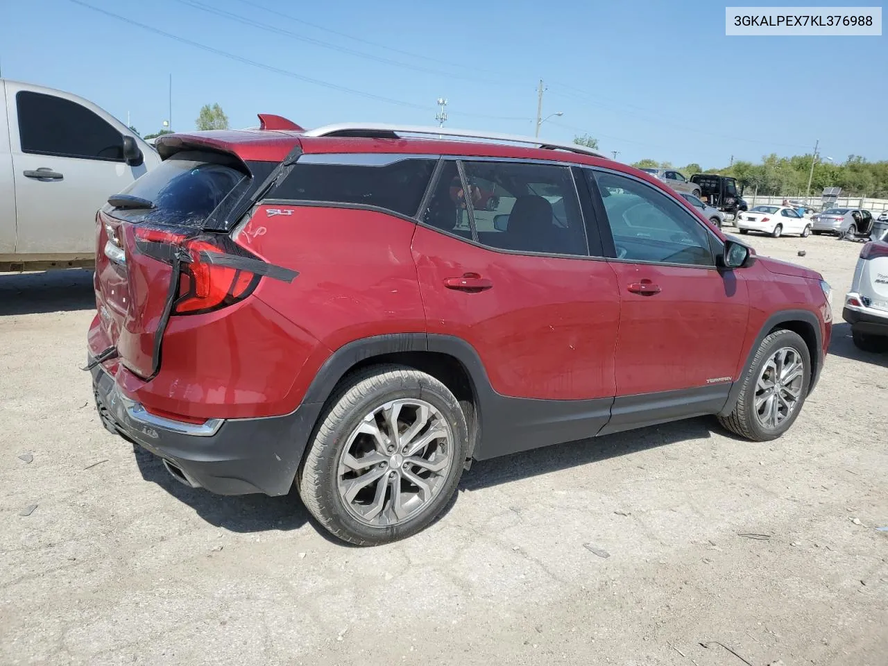 2019 GMC Terrain Slt VIN: 3GKALPEX7KL376988 Lot: 68133944