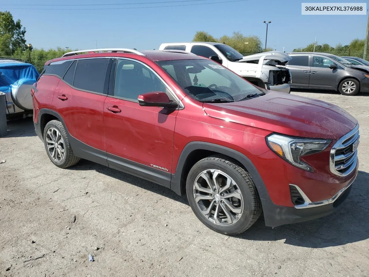 2019 GMC Terrain Slt VIN: 3GKALPEX7KL376988 Lot: 68133944