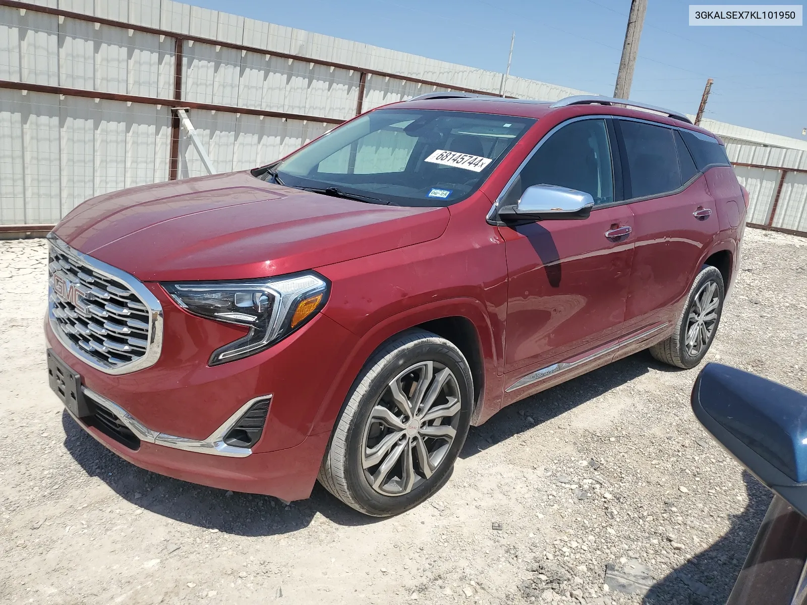 3GKALSEX7KL101950 2019 GMC Terrain Denali