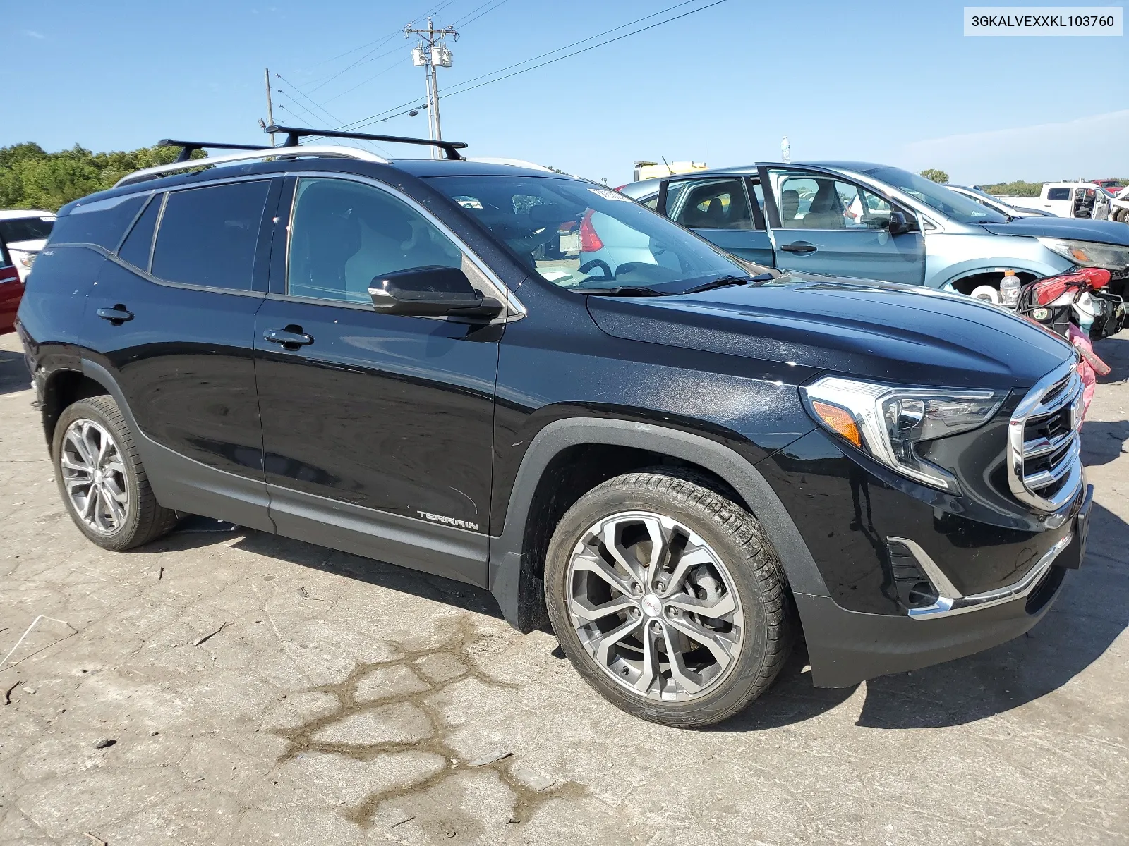 2019 GMC Terrain Slt VIN: 3GKALVEXXKL103760 Lot: 68253024