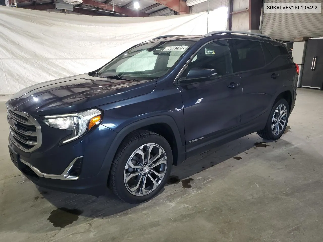 2019 GMC Terrain Slt VIN: 3GKALVEV1KL105492 Lot: 68351424