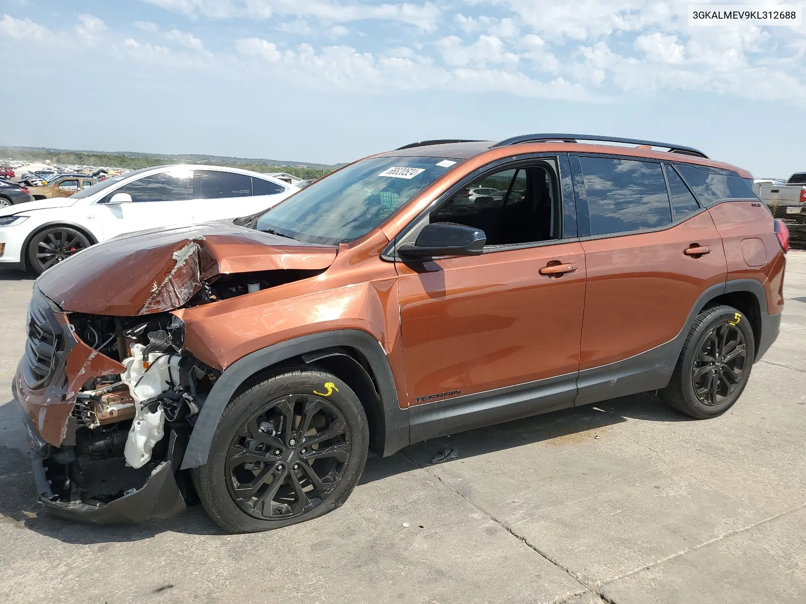 2019 GMC Terrain Sle VIN: 3GKALMEV9KL312688 Lot: 68820524