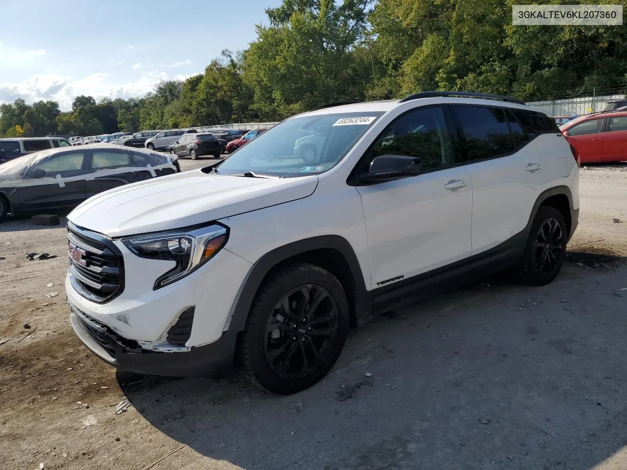 2019 GMC Terrain Sle VIN: 3GKALTEV6KL207360 Lot: 69263244