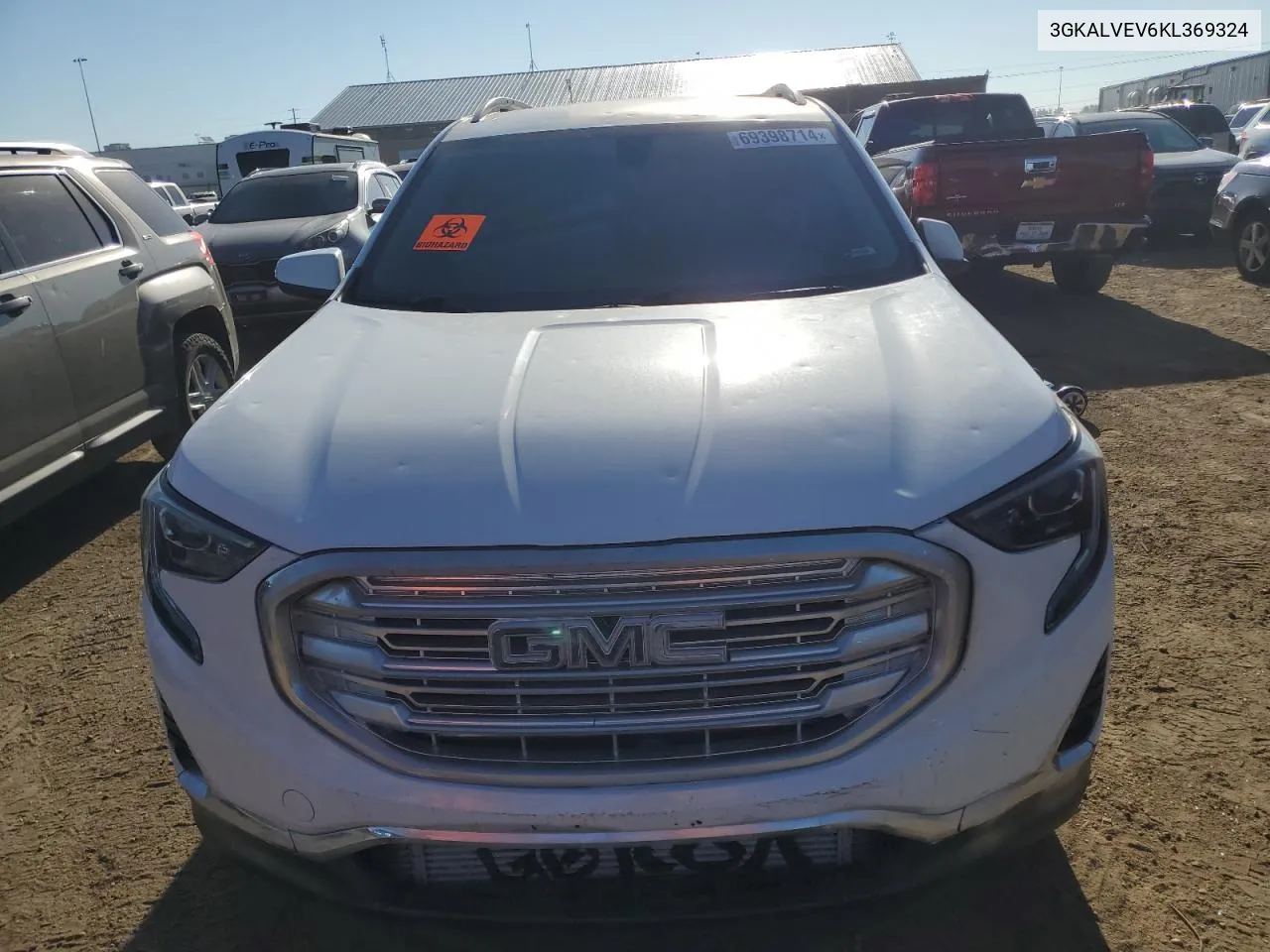 2019 GMC Terrain Slt VIN: 3GKALVEV6KL369324 Lot: 69398714