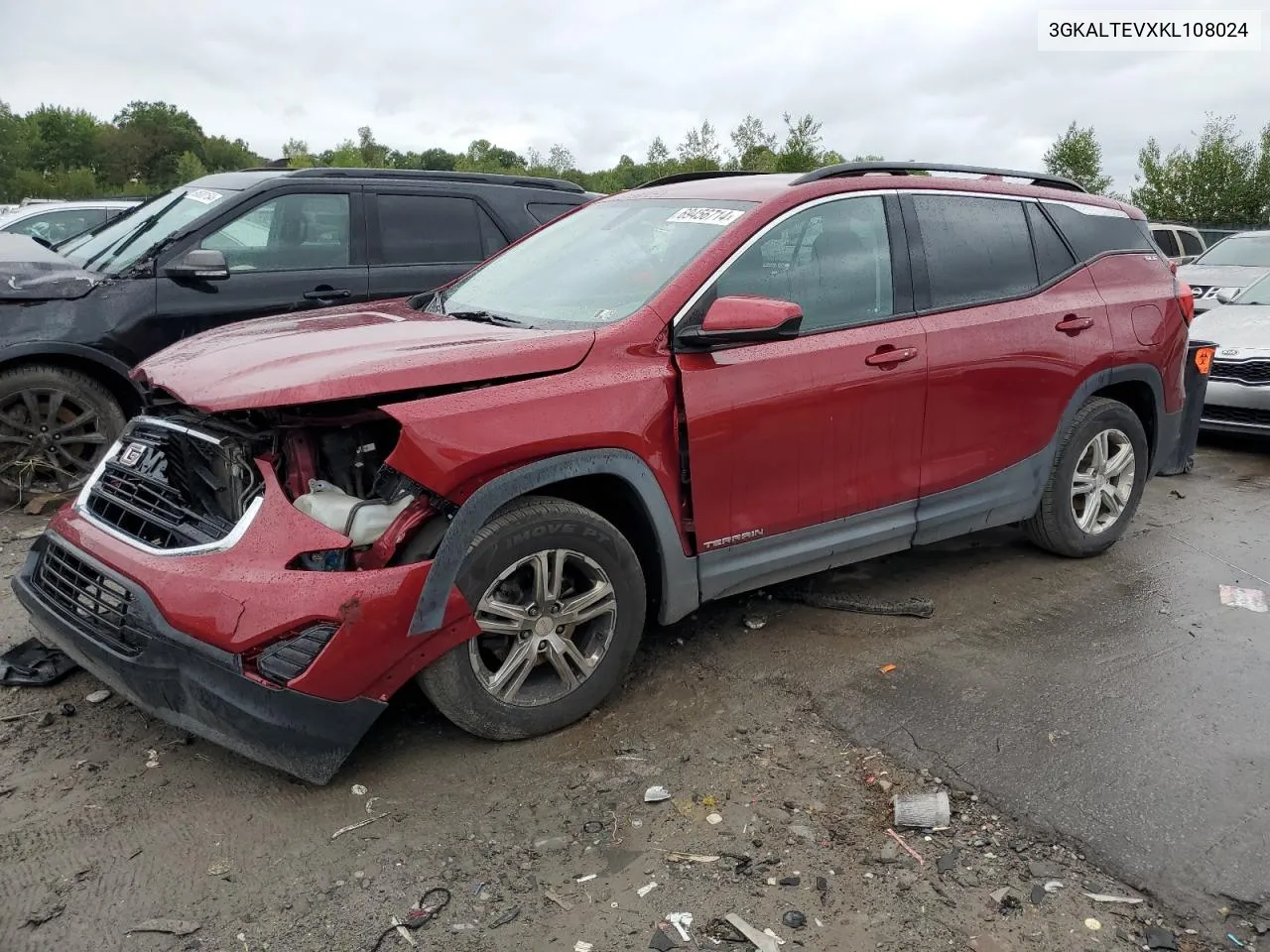 2019 GMC Terrain Sle VIN: 3GKALTEVXKL108024 Lot: 69456714