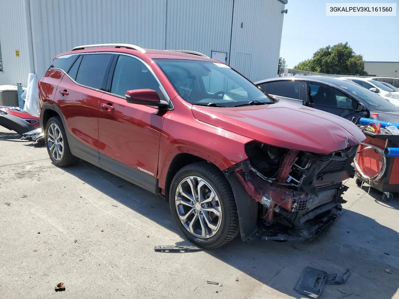 2019 GMC Terrain Slt VIN: 3GKALPEV3KL161560 Lot: 69457344