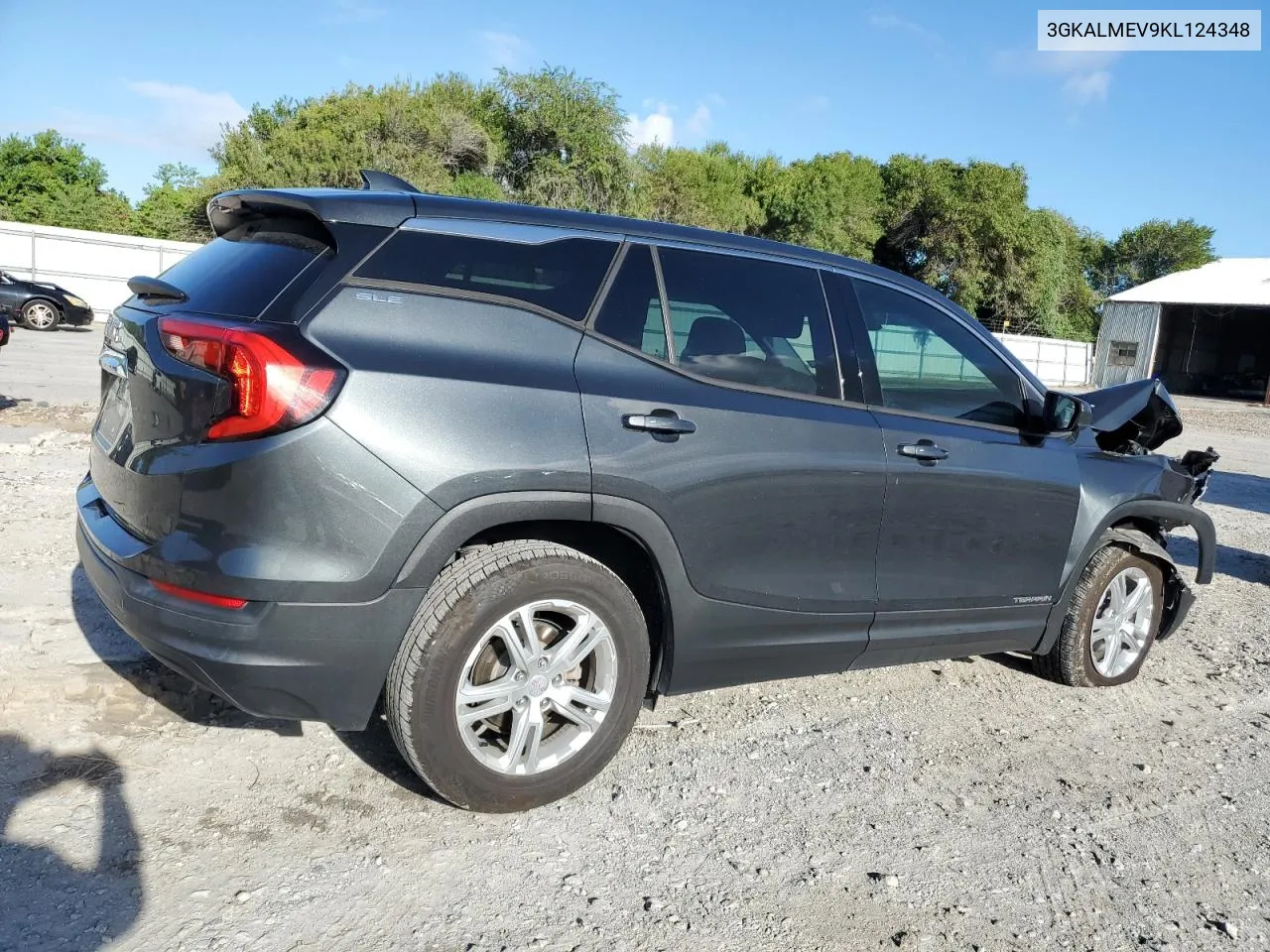 2019 GMC Terrain Sle VIN: 3GKALMEV9KL124348 Lot: 69614394