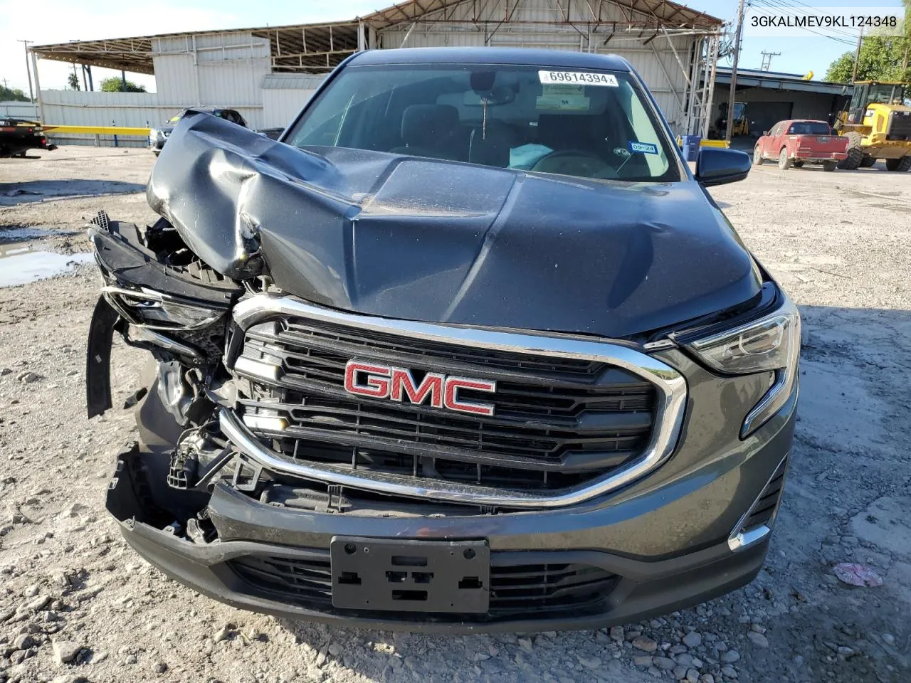 3GKALMEV9KL124348 2019 GMC Terrain Sle