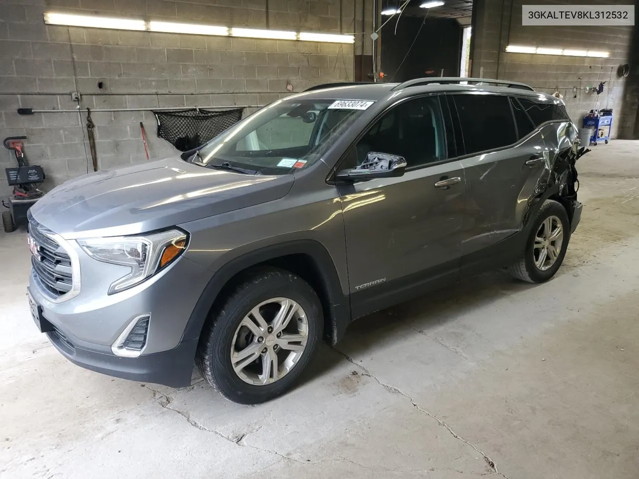 2019 GMC Terrain Sle VIN: 3GKALTEV8KL312532 Lot: 69633074