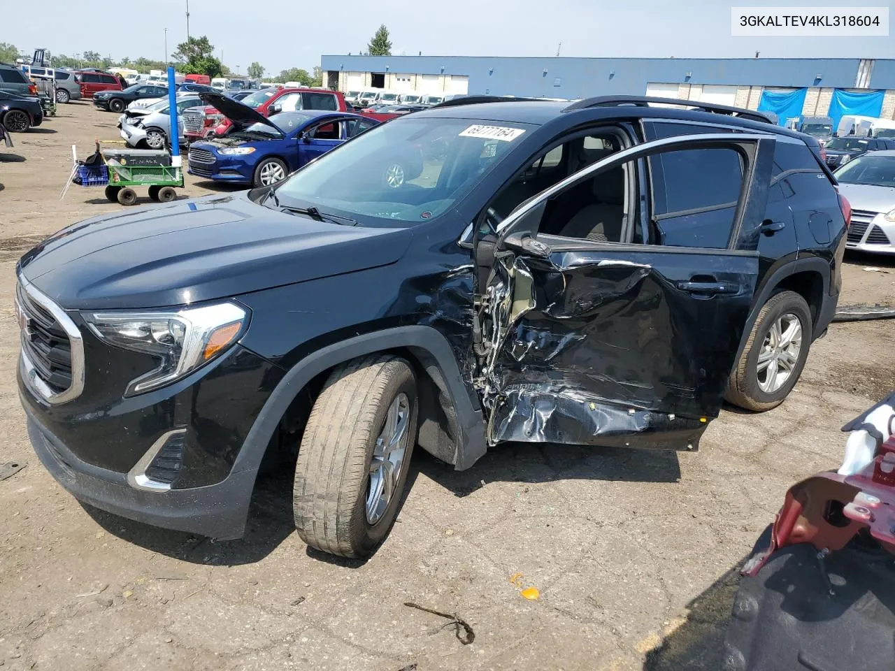 3GKALTEV4KL318604 2019 GMC Terrain Sle