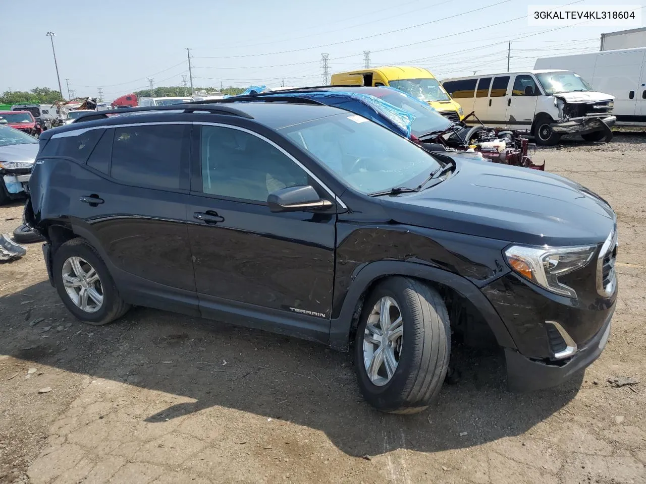 2019 GMC Terrain Sle VIN: 3GKALTEV4KL318604 Lot: 69777164