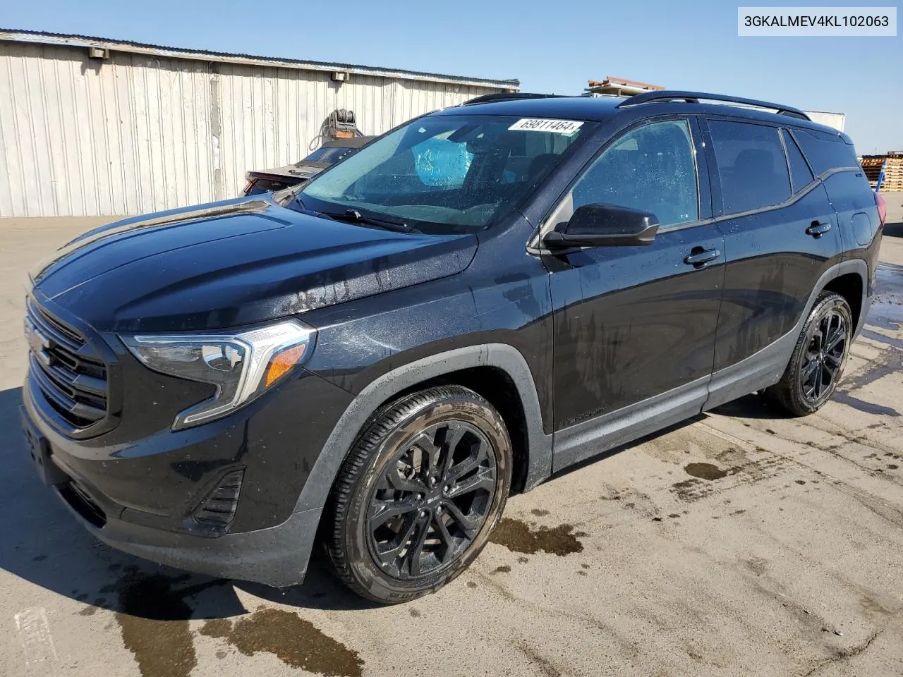 3GKALMEV4KL102063 2019 GMC Terrain Sle